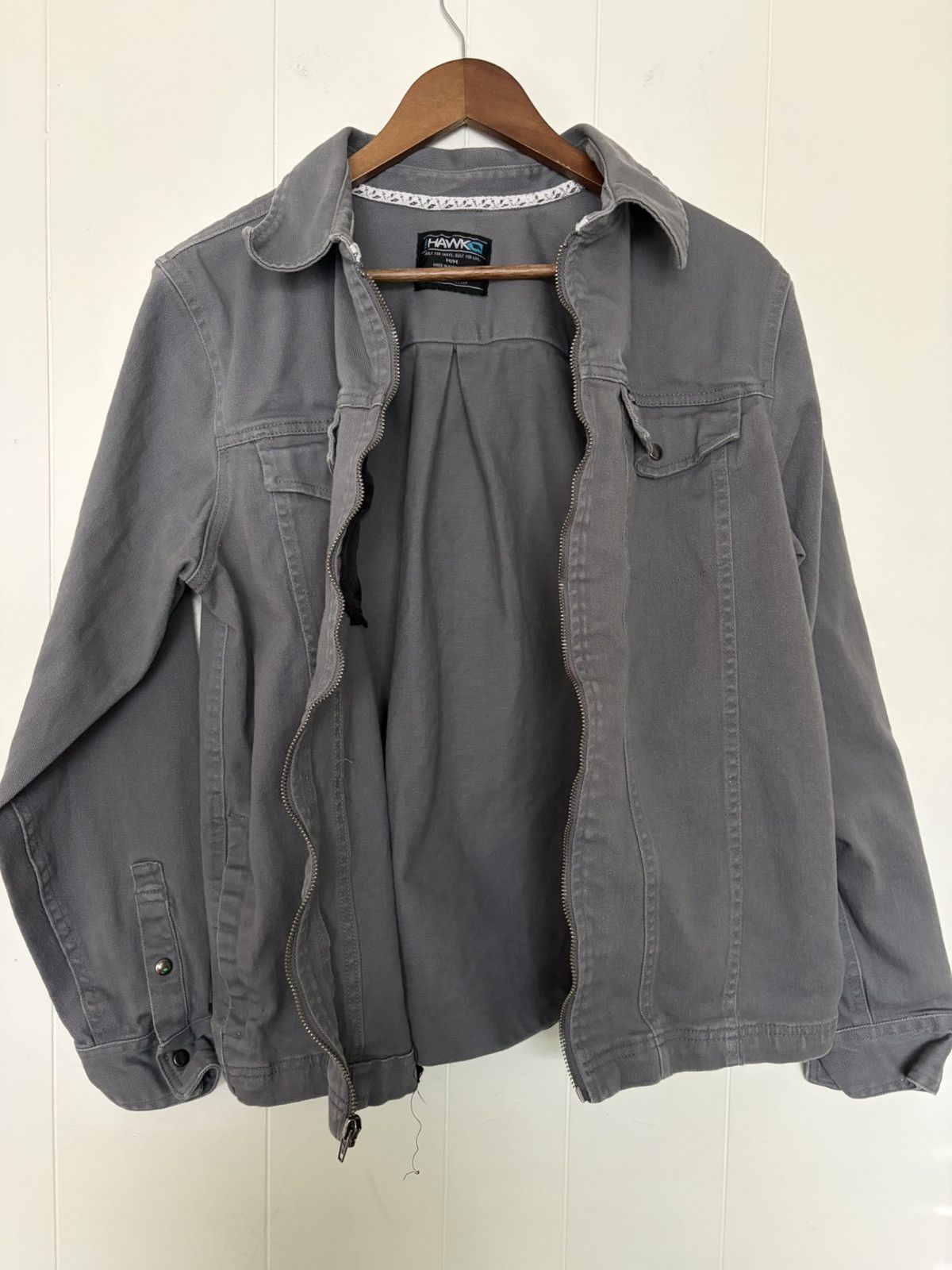 Tony Hawk Tony Hawk grey zip up skate jacket Size US M / EU 48-50 / 2 - 6 Thumbnail