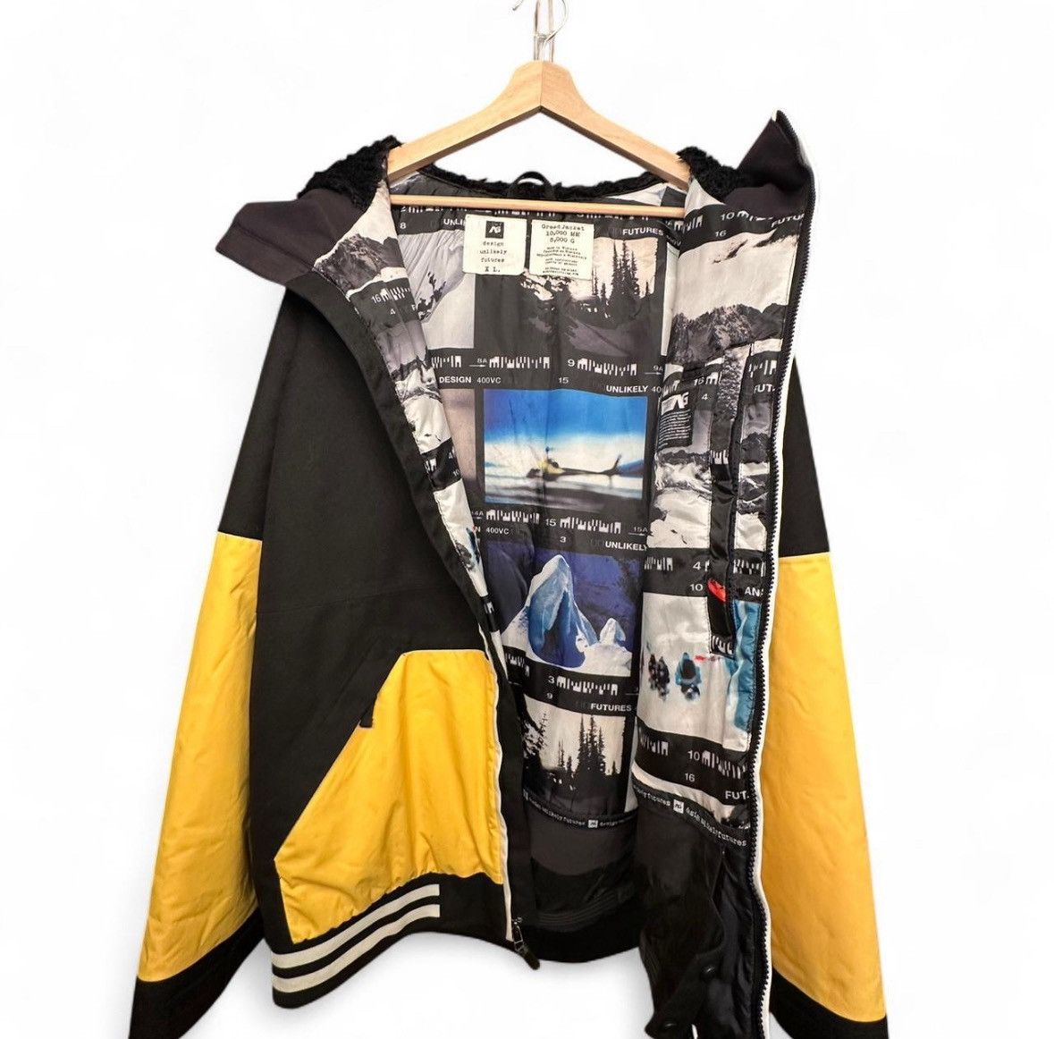Analog Analog Greed Jacket XL Corp Yellow / Black 10K/5K Snowboard Size US XL / EU 56 / 4 - 3 Thumbnail