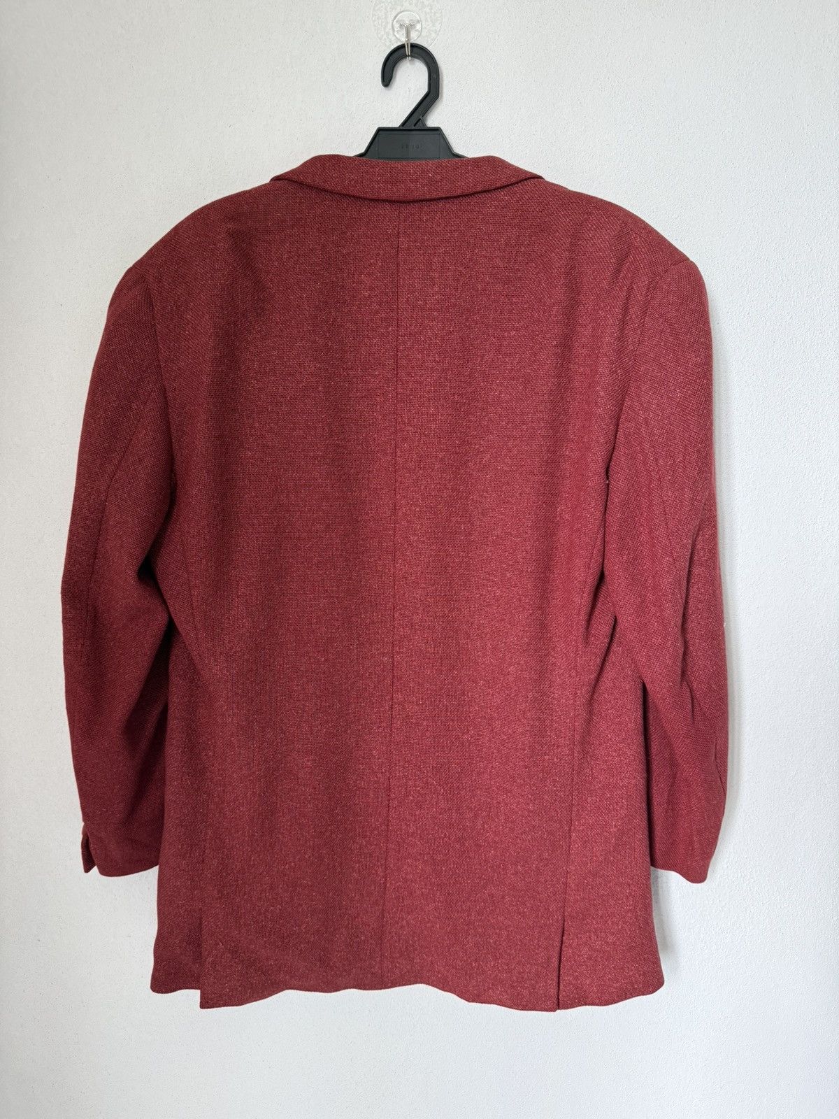 Versace Vintage Versace Blazer in Red Timeless Milanese Elegance Size US M / EU 48-50 / 2 - 6 Thumbnail