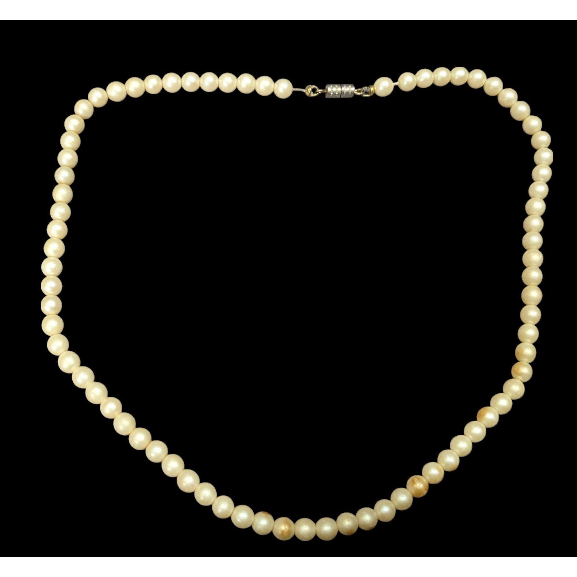 Other Vintage Faux Shimmer Pearl Beaded Necklace Size ONE SIZE - 1 Thumbnail
