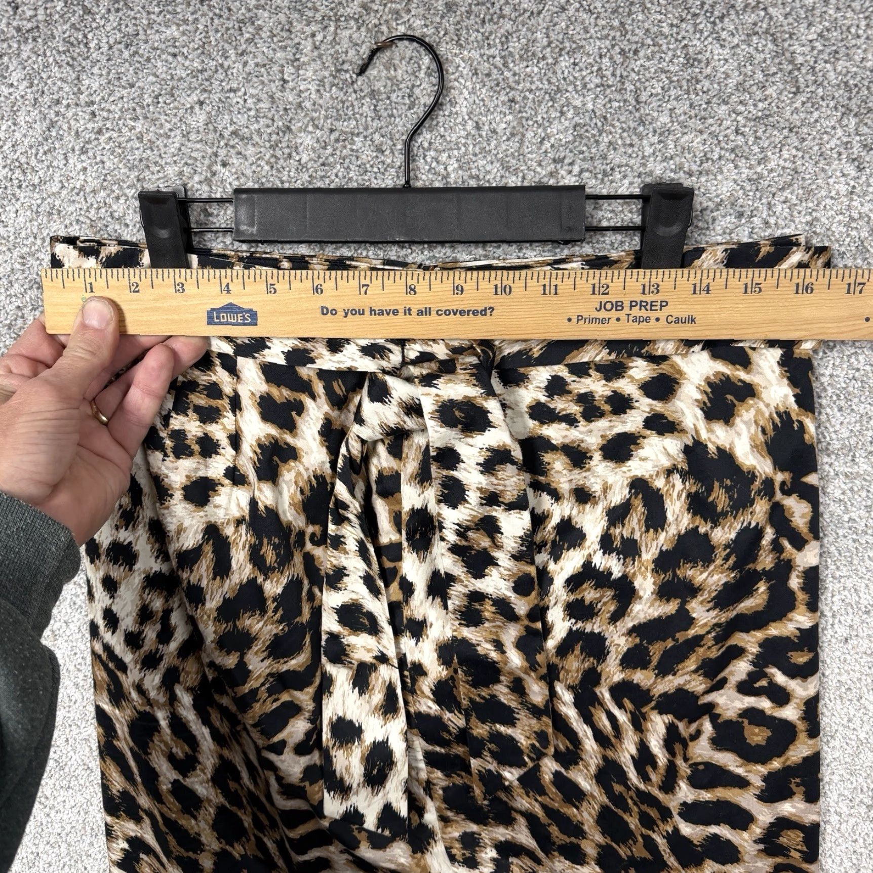 Talbots Talbots Skirt 8 Petite Leopard Print Office Siren Mob Wife Power Dressing Chic Knee Length Pencil Straight Women Size 30" / US 8 / IT 44 - 3 Thumbnail