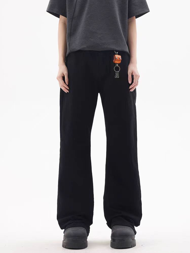 Japanese Brand × Jean baggy black street distressed wide leg jeans Size US 30 / EU 46 - 4 Thumbnail