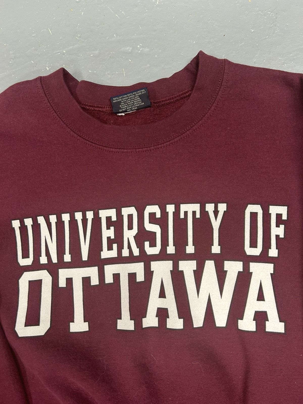 Vintage Crazy Vintage Y2k Essential University of Ottawa Crewneck Size US M / EU 48-50 / 2 - 2 Thumbnail
