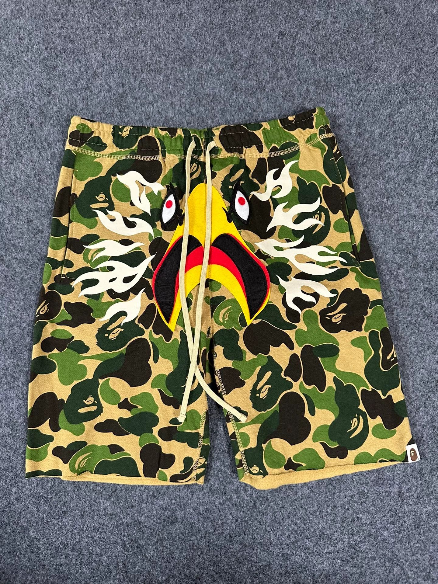 Bape Bape Multi Shark Shorts Designer Size US 30 / EU 46 - 1 Thumbnail