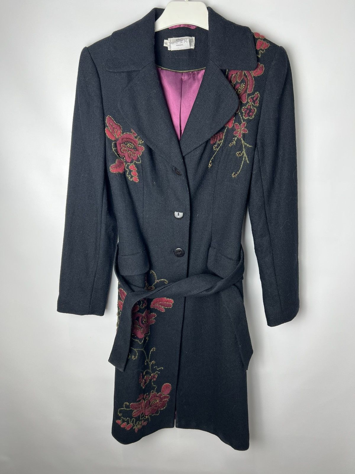 Valentino Vintage luxury designer Valentino Wool Coat Size 38 Size XS / US 0-2 / IT 36-38 - 1 Thumbnail