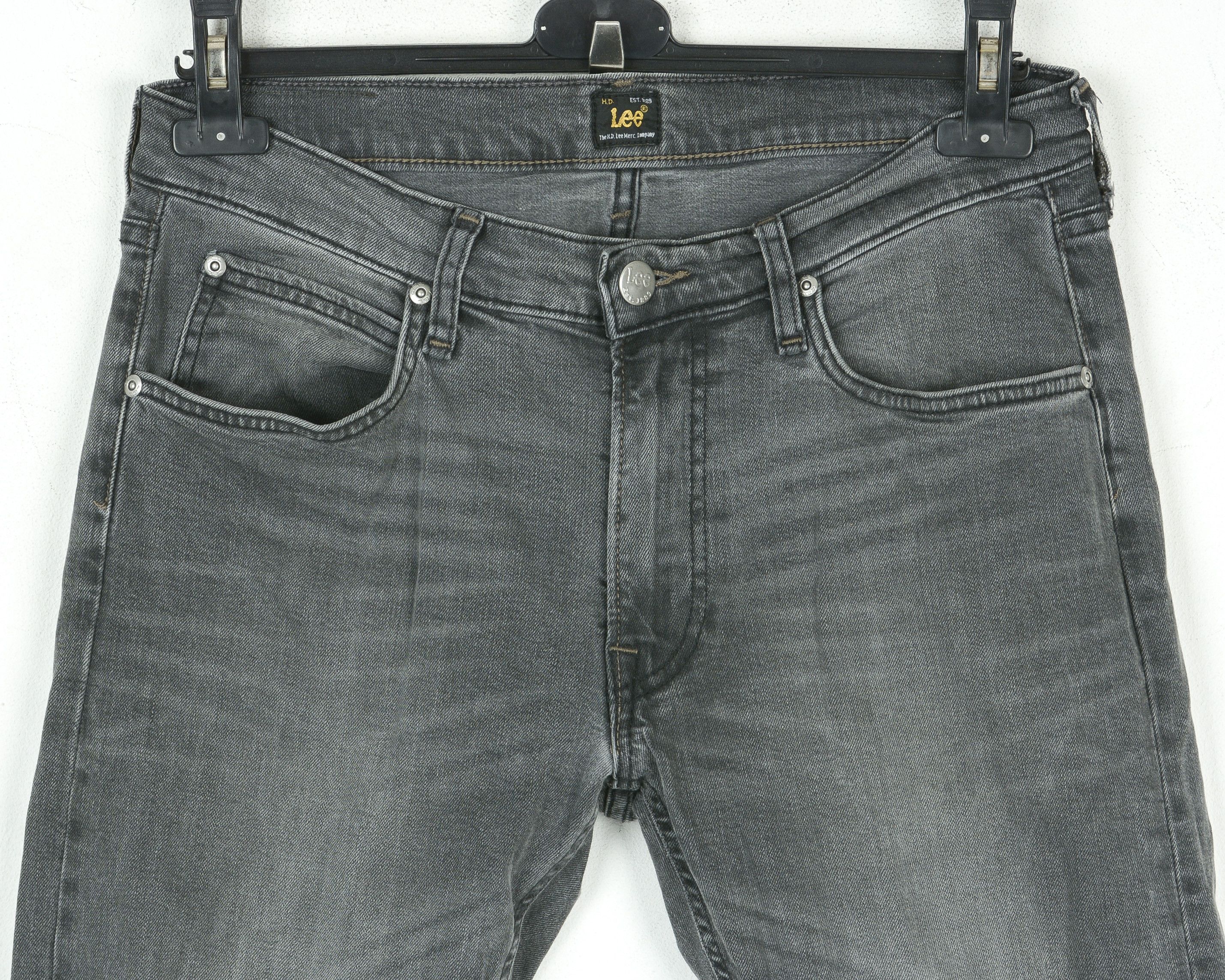 Lee Luke W30 L34 Slim Tapered Jeans Denim Pants Trousers Grey Size US 30 / EU 46 - 2 Thumbnail