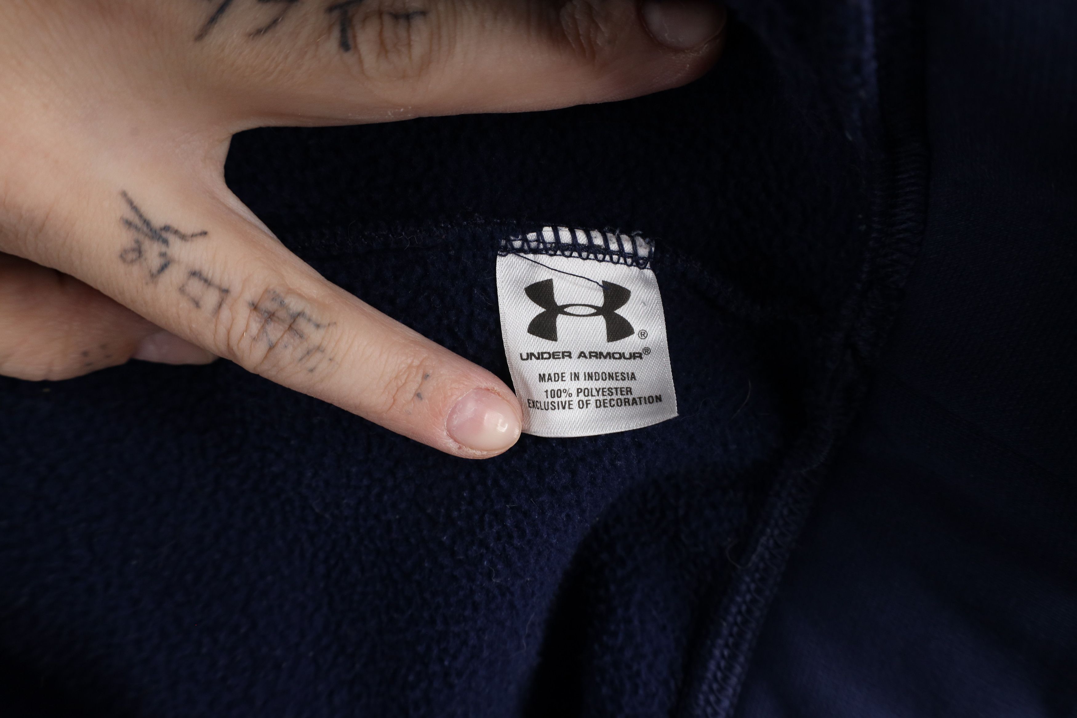 Under Armour × Vintage Under Armour Storm Baseball Hall of Fame Hoodie Sweatshirt Size US XXL / EU 58 / 5 - 12 Thumbnail