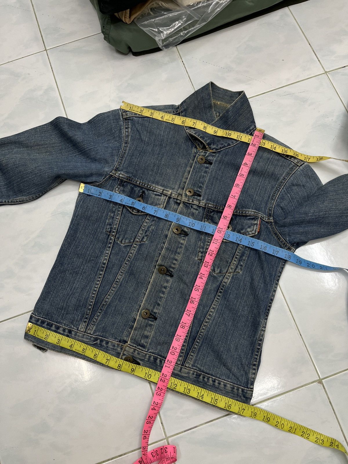 Edwin 🔥🔥🔥STEALS EDWIN DENIM TRUCKER JACKET Size S / US 4 / IT 40 - 15 Thumbnail