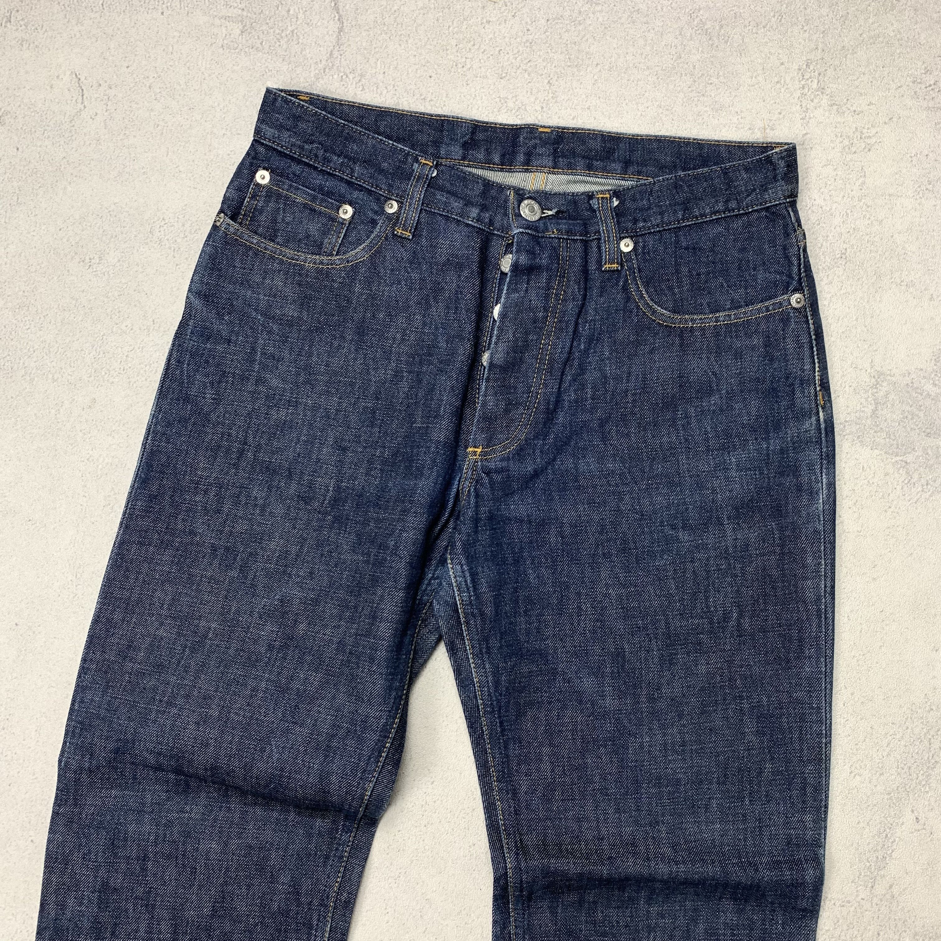 Helmut Lang 1999 Helmut Lang Classic Raw Denim Italian Cut Size US 28 / EU 44 - 2 Thumbnail
