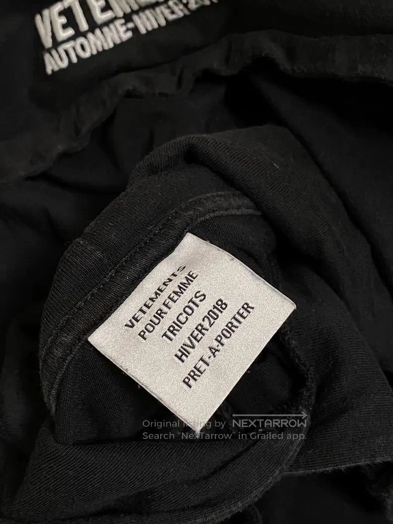 Vetements Vetements Thin Hoodie Size US XS / EU 42 / 0 - 4 Thumbnail
