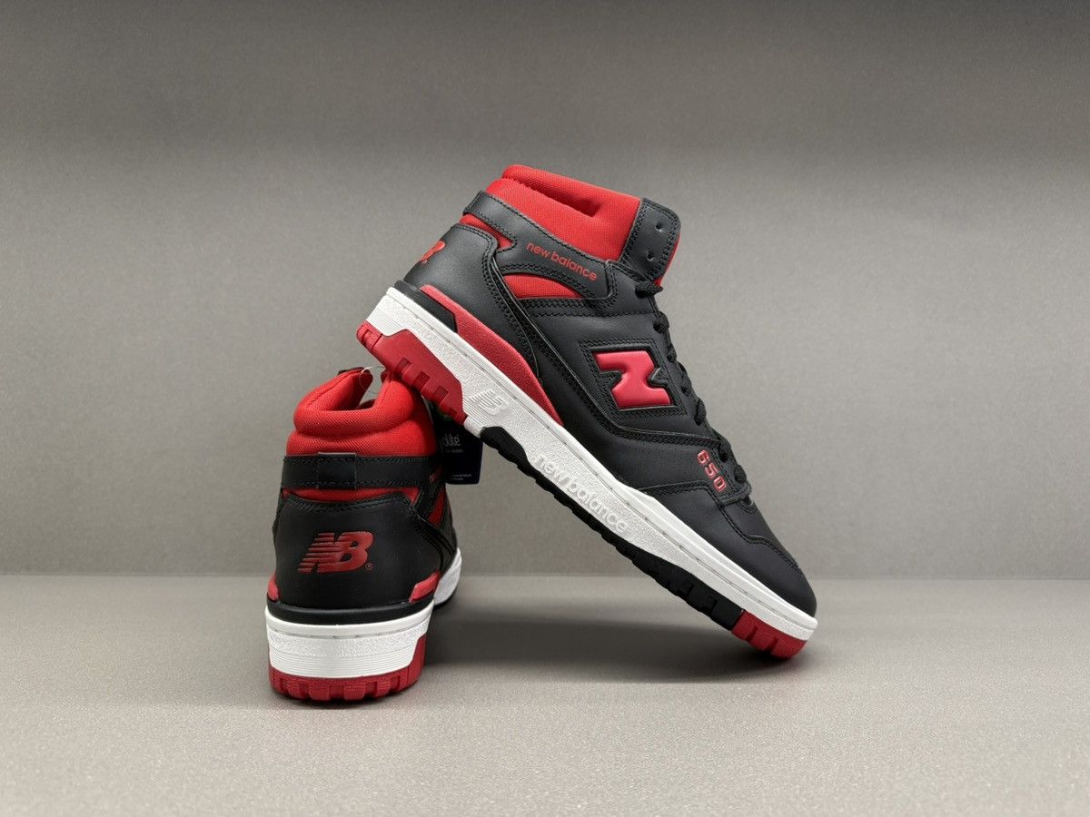 New Balance New Balance 650R Black Red Size US 11.5 / EU 44-45 - 7 Thumbnail