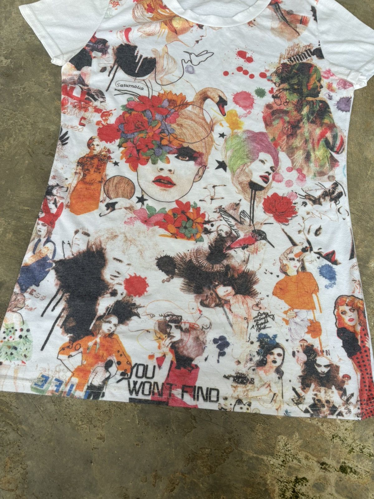 Hysteric Glamour × Japanese Brand Y2k Muzak You wont Find Punk Style Tshirt Size US M / EU 48-50 / 2 - 3 Thumbnail