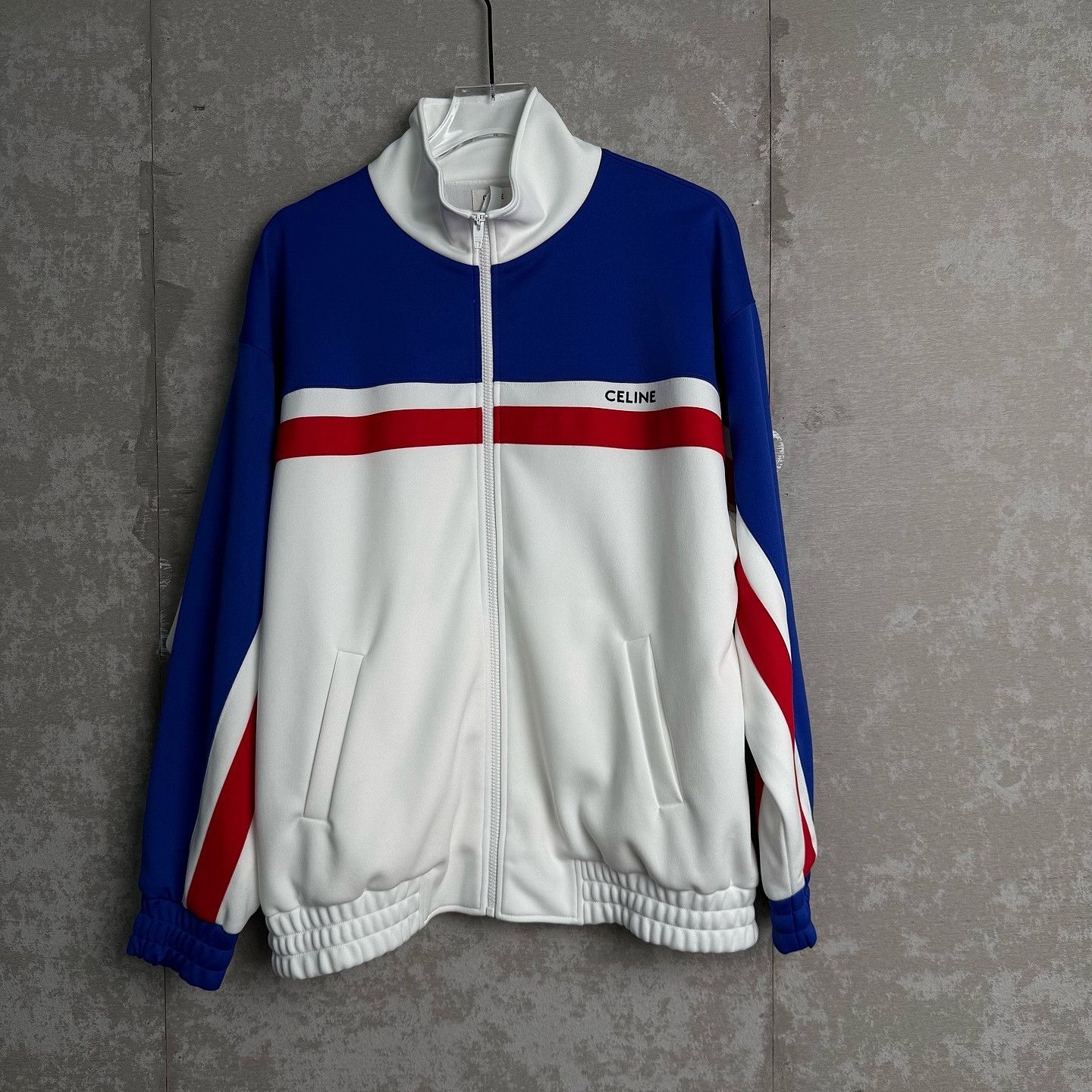 Celine Celine Tri-Color Track Jacket Size L Size US L / EU 52-54 / 3 - 1 Thumbnail