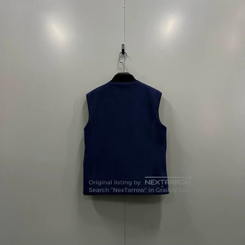 Hermes Hermes Navy blue fleece reversible vest Size US XL / EU 56 / 4 - 4 Thumbnail