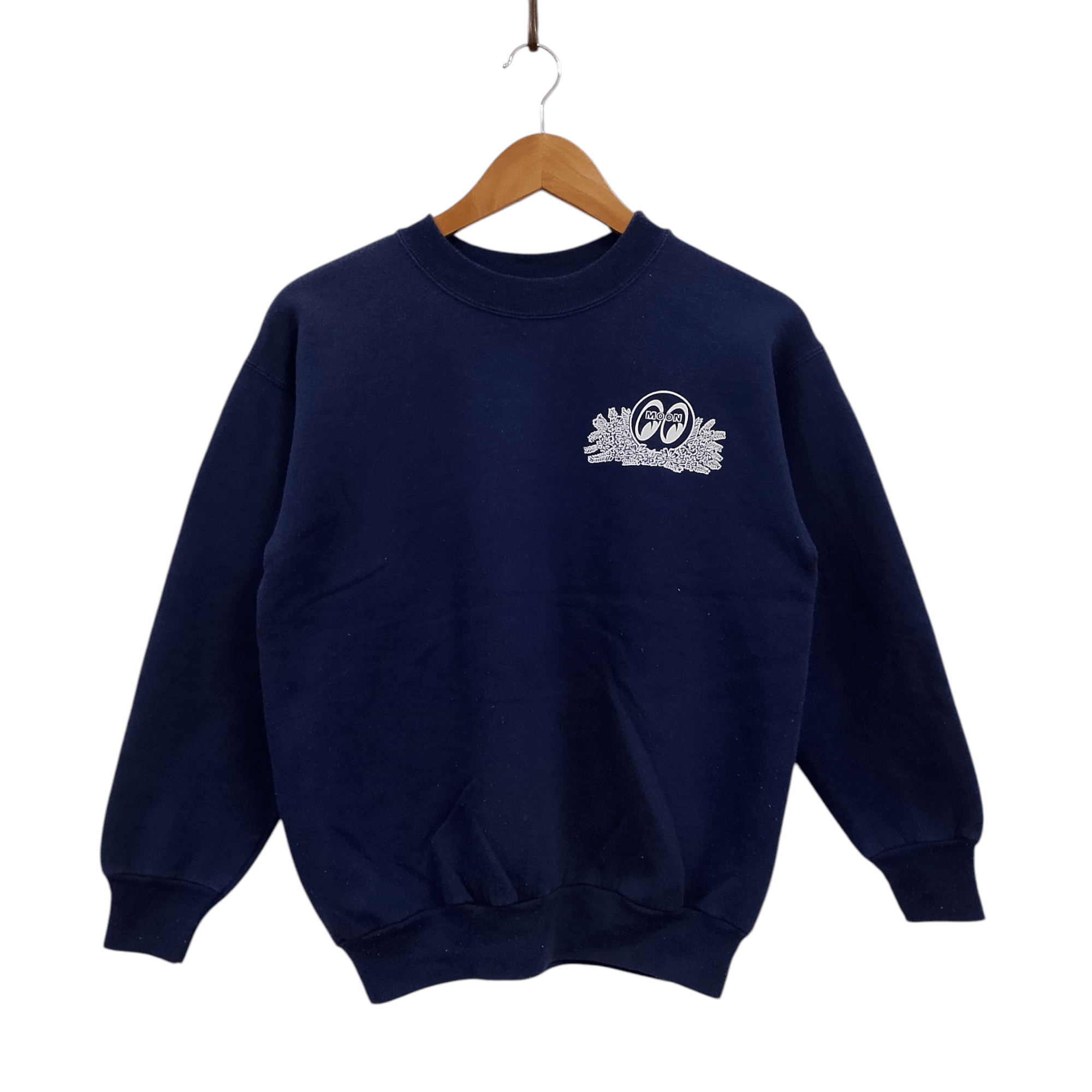 Japanese Brand Vintage Moon Eyes Graphic Sweatshirt Size US S / EU 44-46 / 1 - 1 Thumbnail