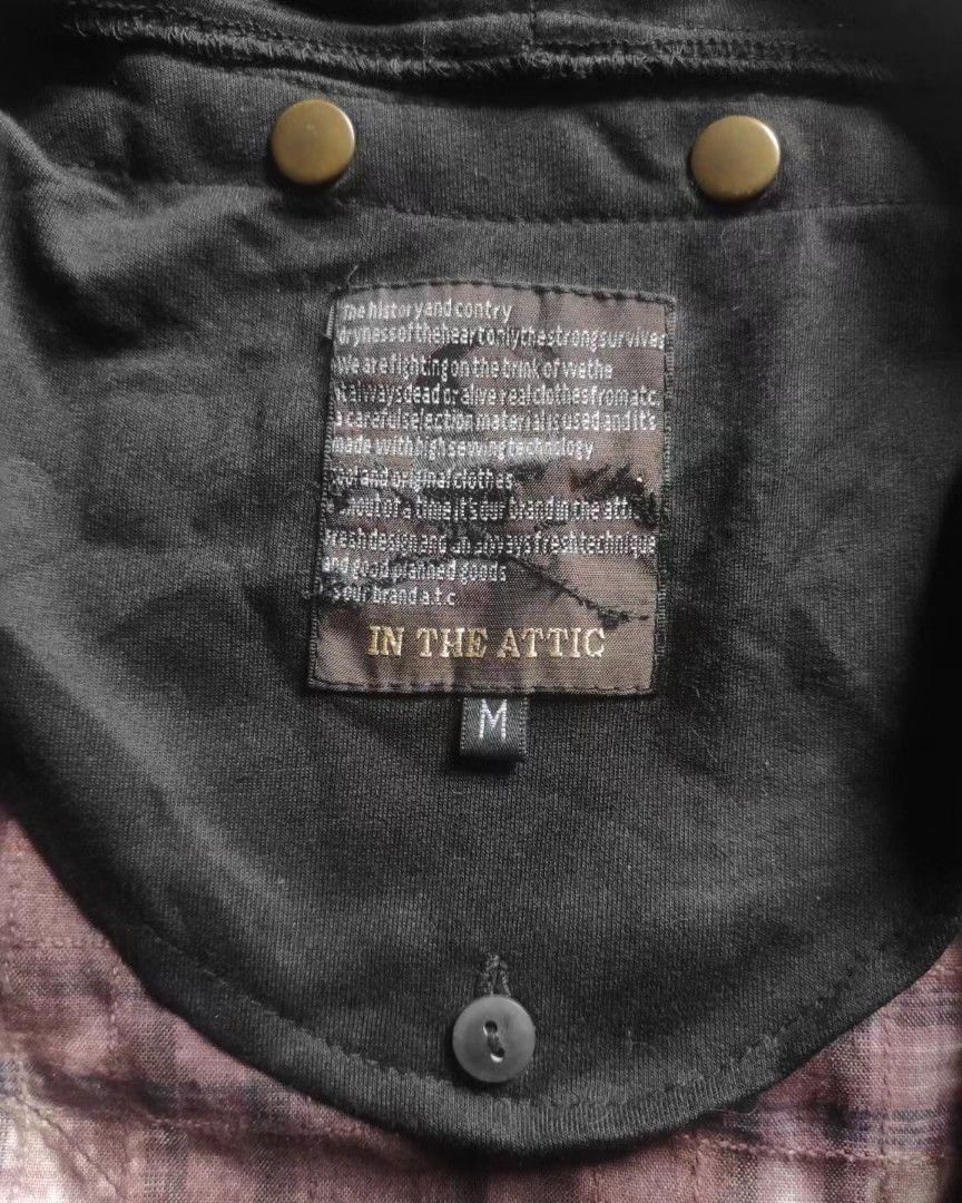 In The Attic Intheattic Hoodie double shirt 2in1 jacket nice design Size US M / EU 48-50 / 2 - 8 Thumbnail