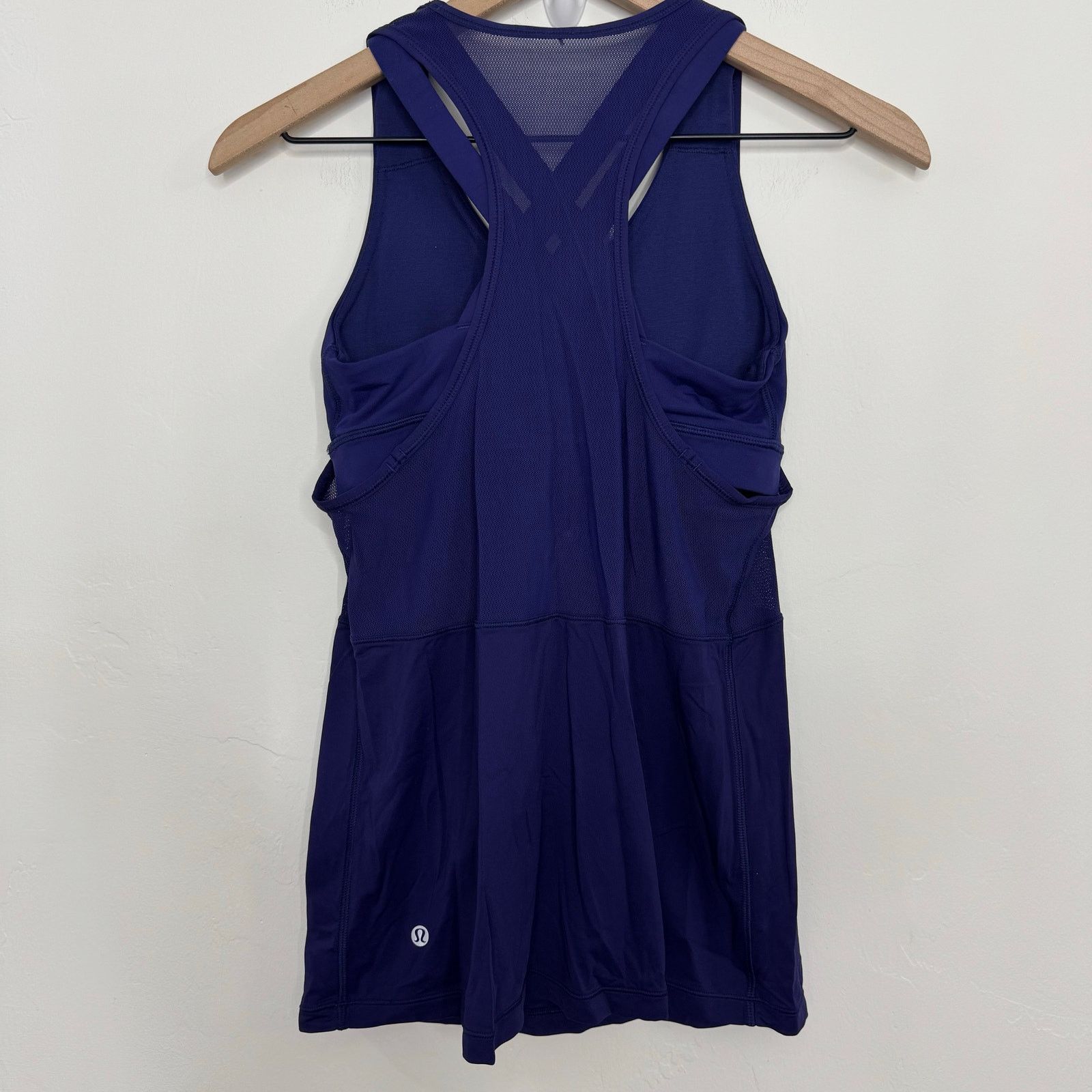 Lululemon Lululemon Fast As Light 2-In-1 Tank Emperor Blue Size 6 Size M / US 6-8 / IT 42-44 - 4 Thumbnail