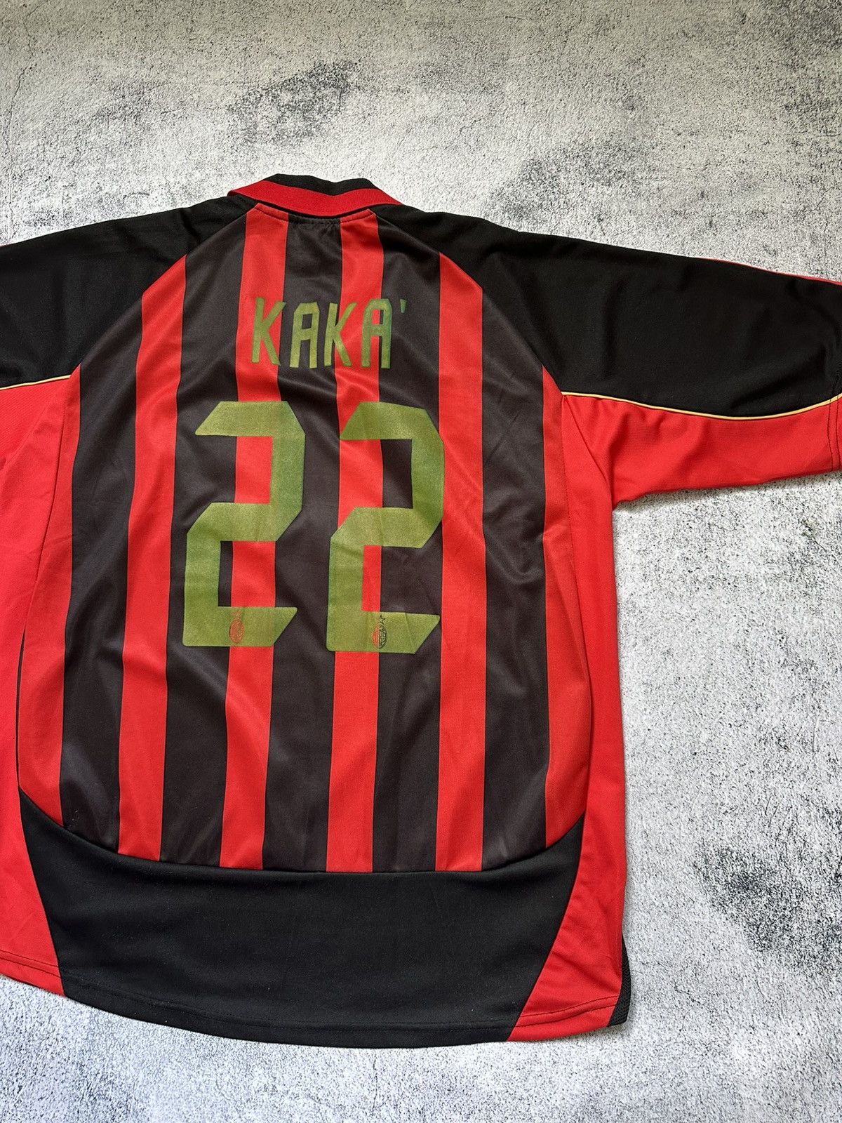 Other Vintage Kaka Milan Style Jersey Soccer Sportswear Size US XL / EU 56 / 4 - 13 Thumbnail
