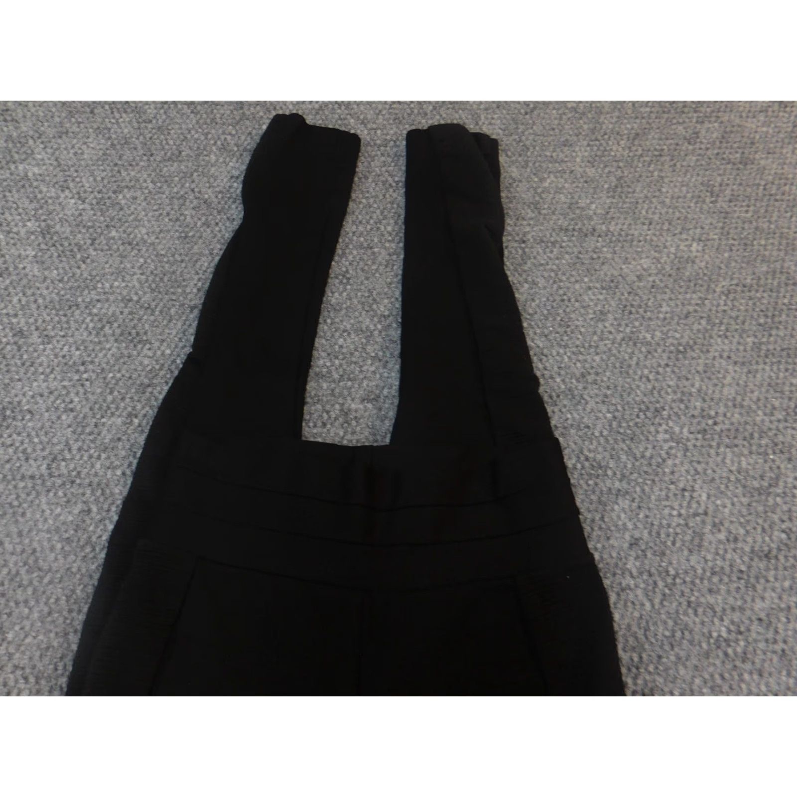 Zara Zara Leggings Pants S Black Cotton Knit Straight Jegging Mid Rise Regular Women's Small Black Cotton Knit Jegging Zara Pants-Style Size 28" / US 6 / IT 42 - 2 Thumbnail