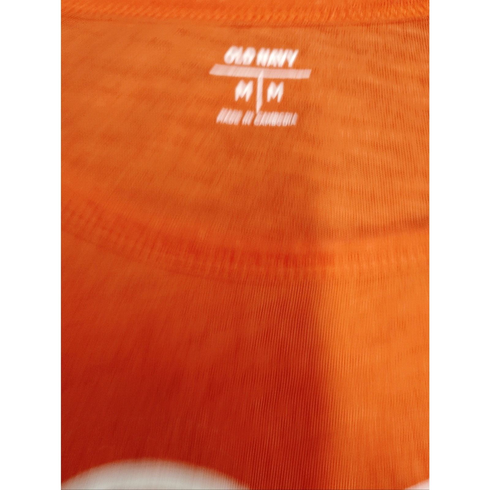 Old Navy Love WINS Heart Graphic Scoop Neck Tee - Coral Orange Size M / US 6-8 / IT 42-44 - 3 Thumbnail