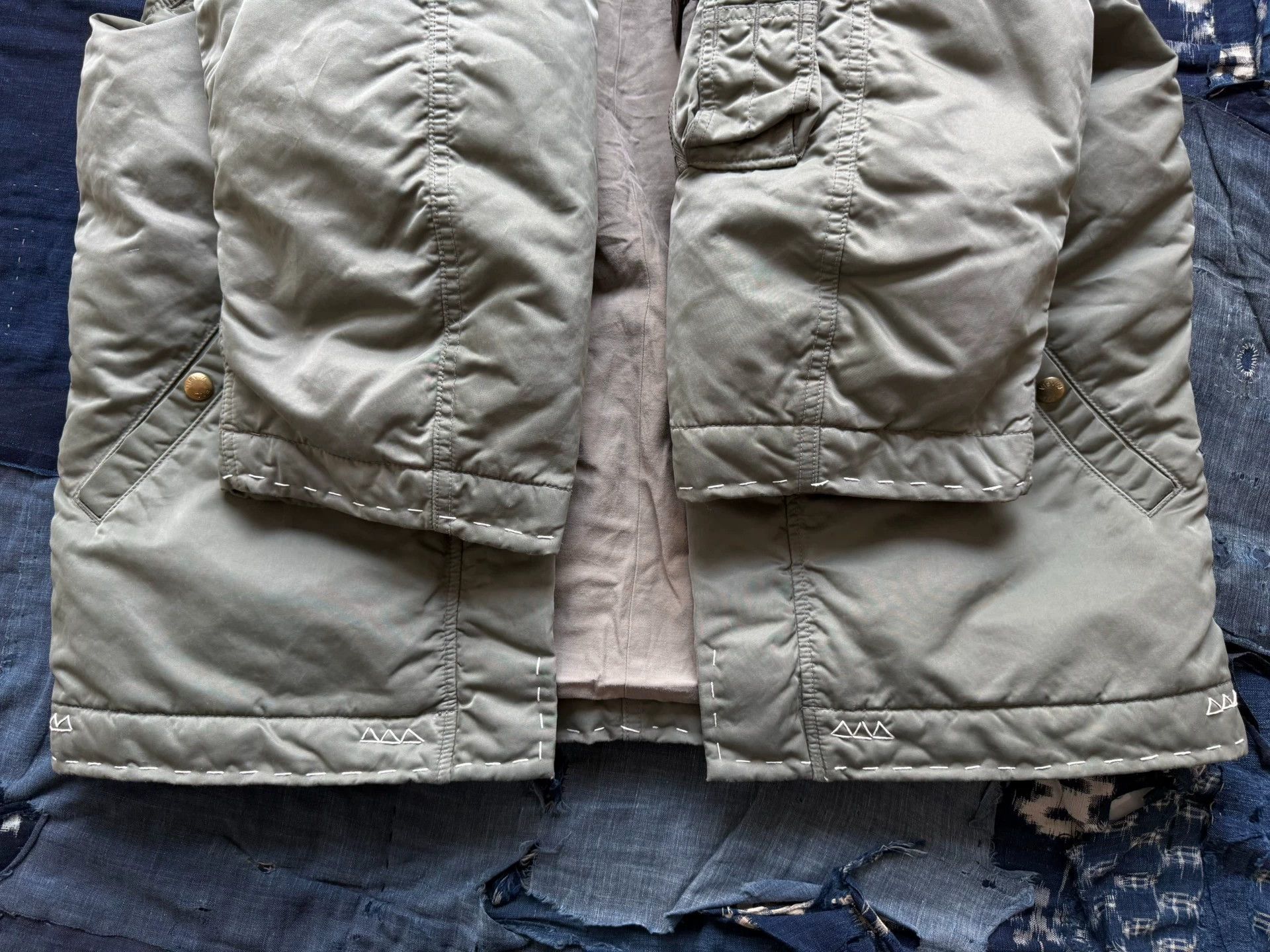 Visvim visvim 16AW Sanjuro Kimono Down Jkt Olive 4 Size US XL / EU 56 / 4 - 8 Thumbnail