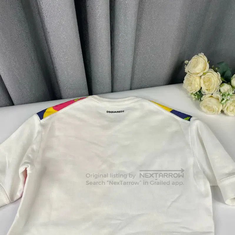 Dsquared2 DSQUARED2 Multicolored Cotton Women's T-shirt . Size XS / US 0-2 / IT 36-38 - 2 Thumbnail