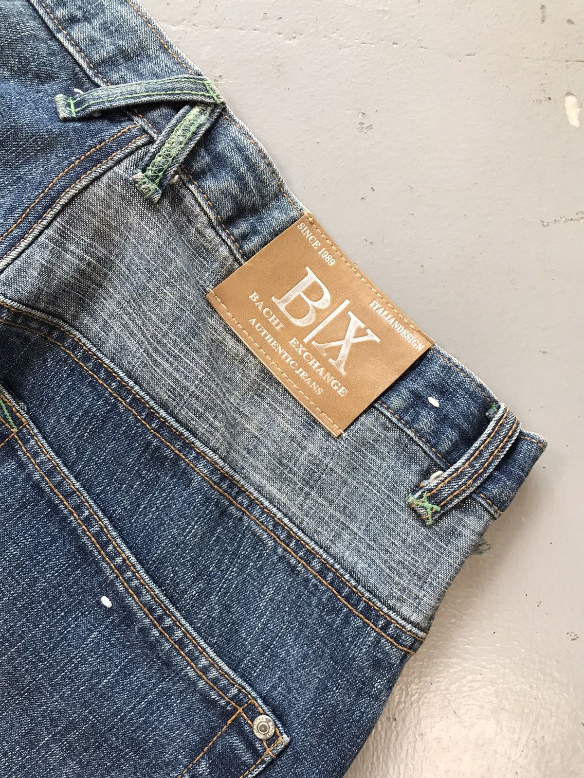 JNCO × Southpole × Vintage Vintage bix bix bix rework straight denim Size US 32 / EU 48 - 9 Thumbnail