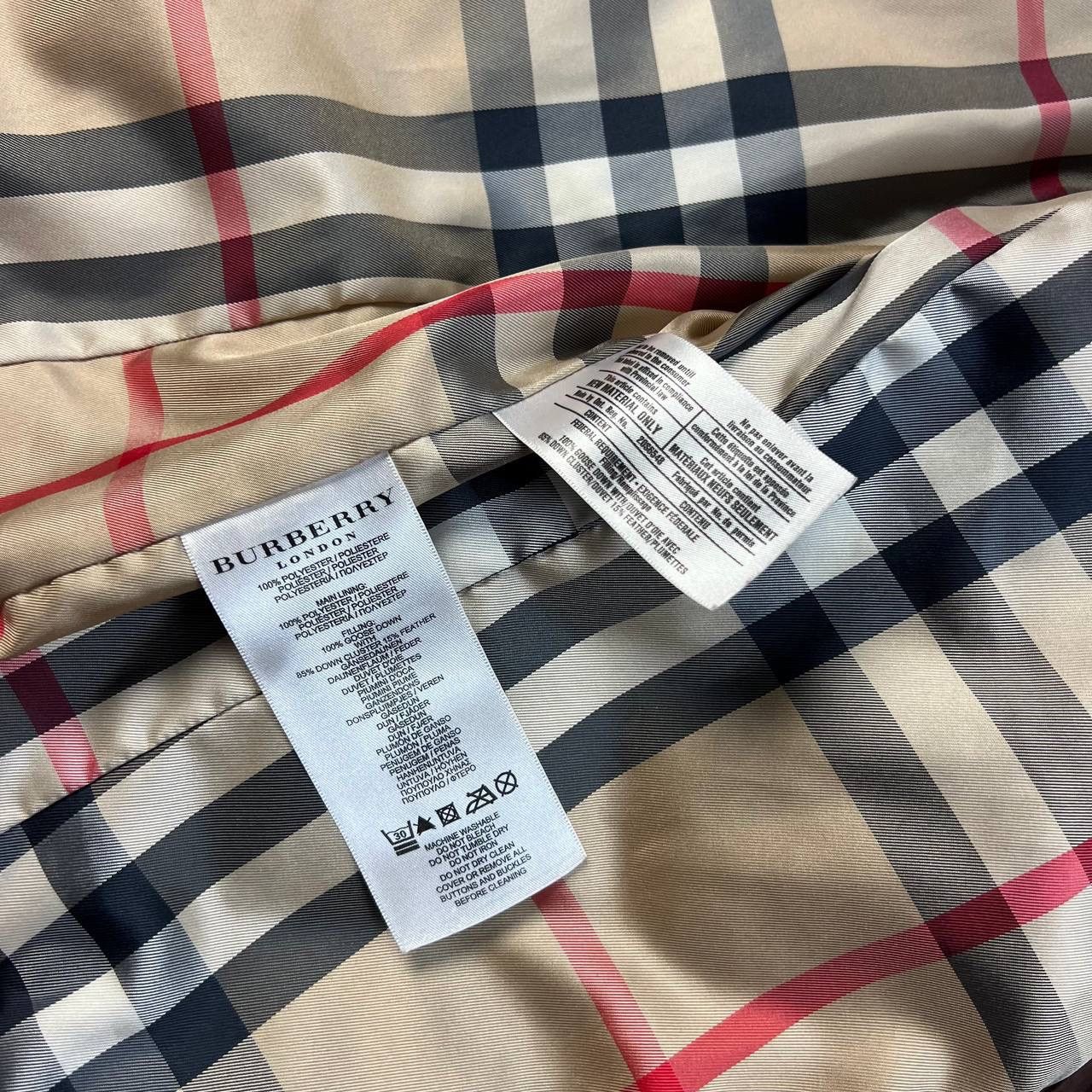 Burberry Burberry Vintage Luxury Puffer Quilted Zip Up Jacket Size M / US 6-8 / IT 42-44 - 7 Thumbnail