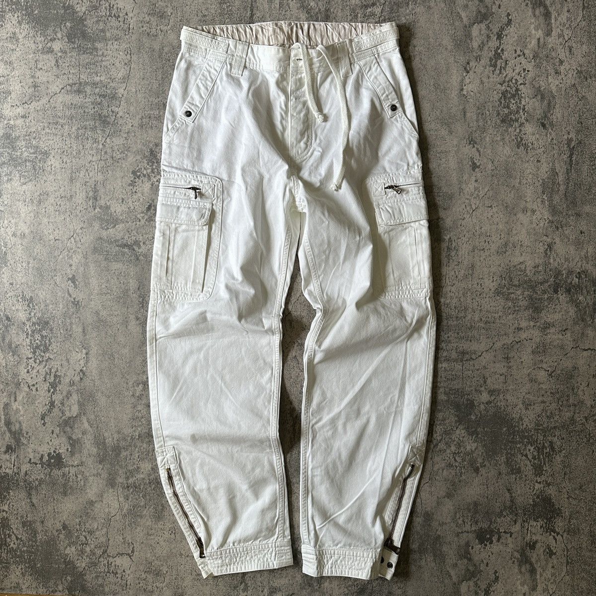 Dolce & Gabbana AW03 D&G “Cargo Zipper” Pants Size US 32 / EU 48 - 2 Thumbnail