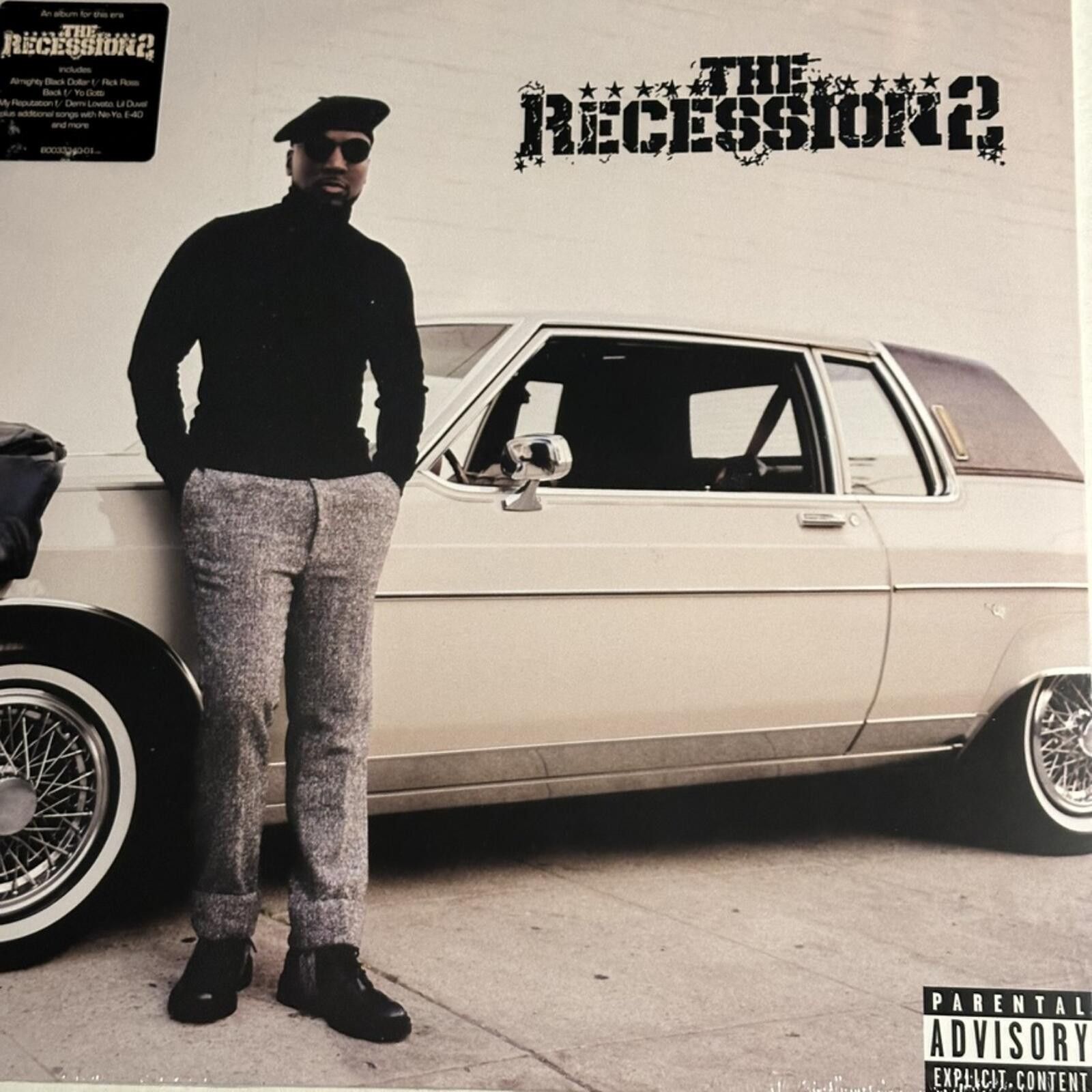 Unknown London Young Jeezy The Recession 2 Vinyl LP Record Album Size ONE SIZE - 7 Thumbnail