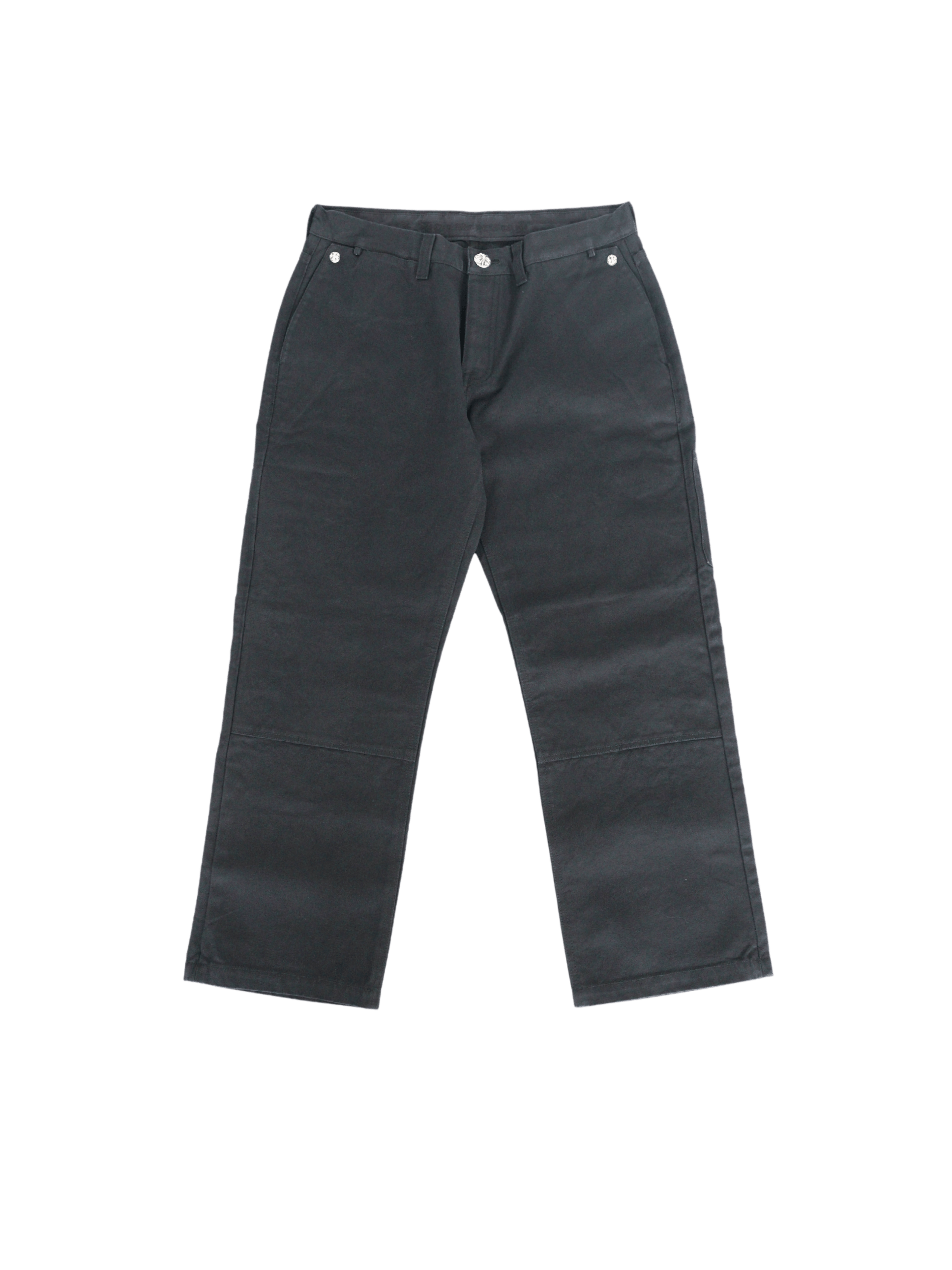 Chrome Hearts Chrome Hearts Cross Patch Double Knee Carpenter Pants - 34 Size US 34 / EU 50 - 2 Thumbnail