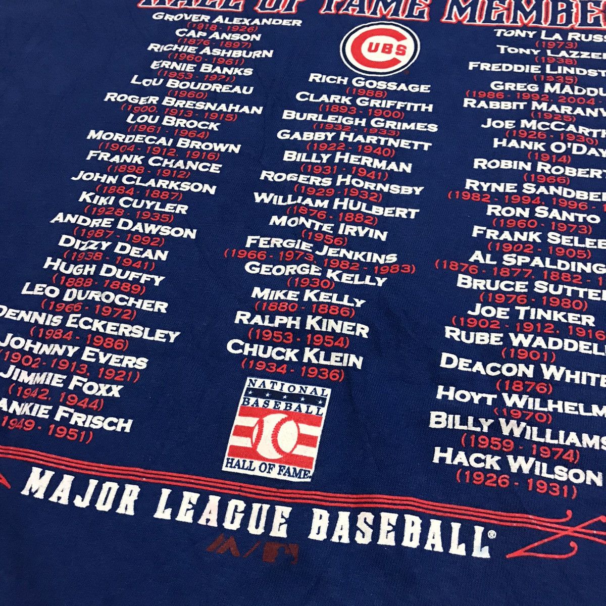 Vintage Wall of fame Mlb vintage majestic chicago cubs Size US L / EU 52-54 / 3 - 5 Thumbnail