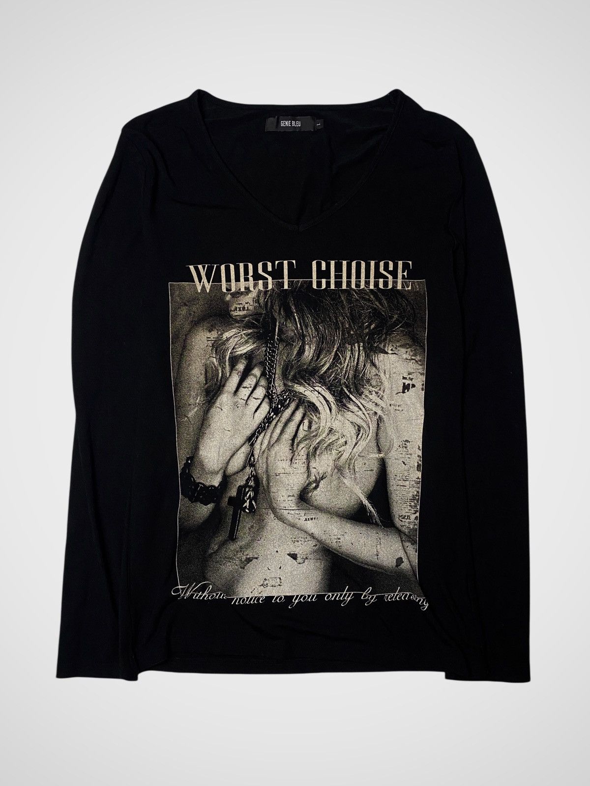 Le Grande Bleu (L.G.B.) Genie Bleu Punk Girl Longsleeve Size US M / EU 48-50 / 2 - 1 Thumbnail