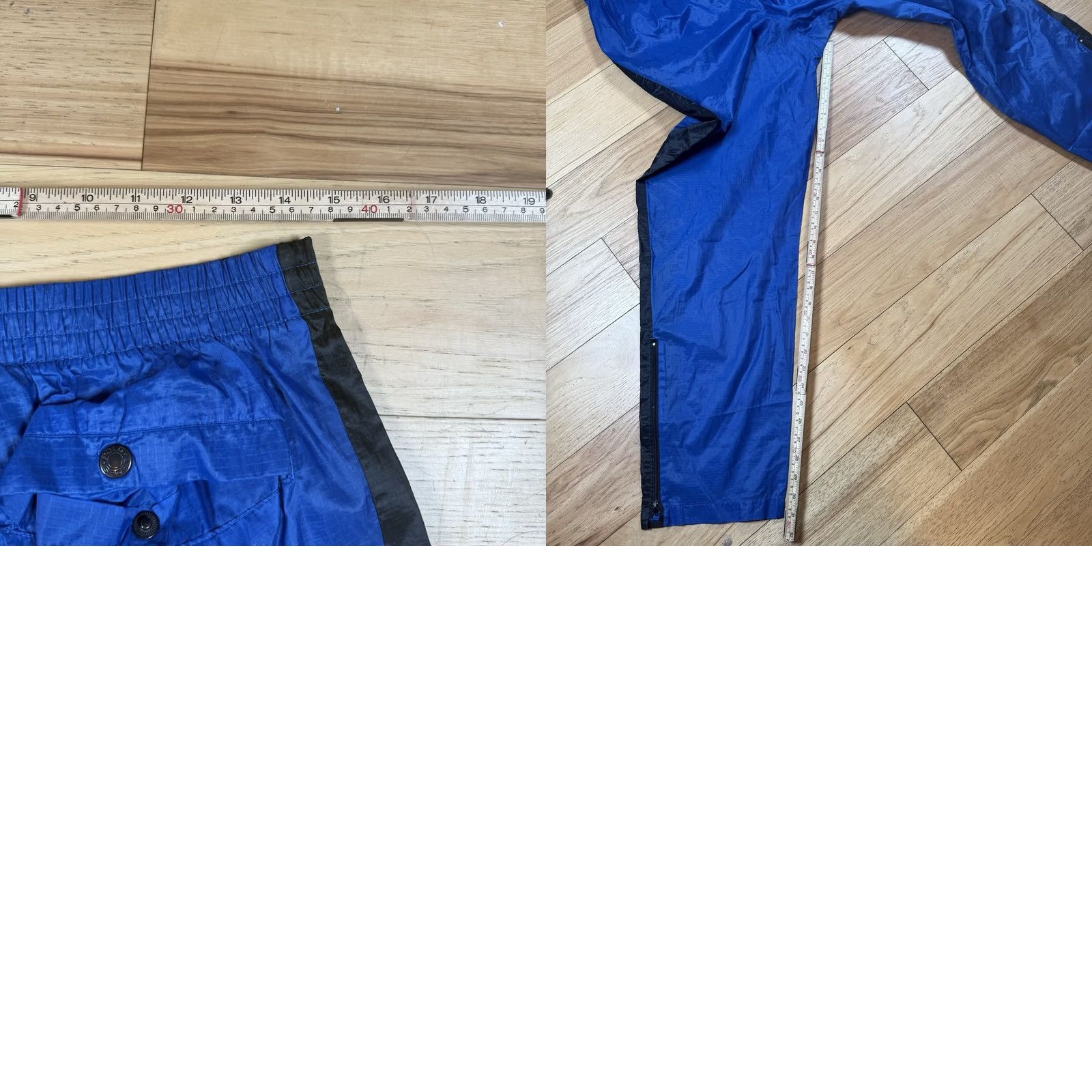 Ralph Lauren VINTAGE Ralph Lauren Polo Sport Track Pants Mens M Blue USA Flag Zip Ankle Regular Activewear Pants Size US M / EU 48-50 / 2 - 8 Thumbnail