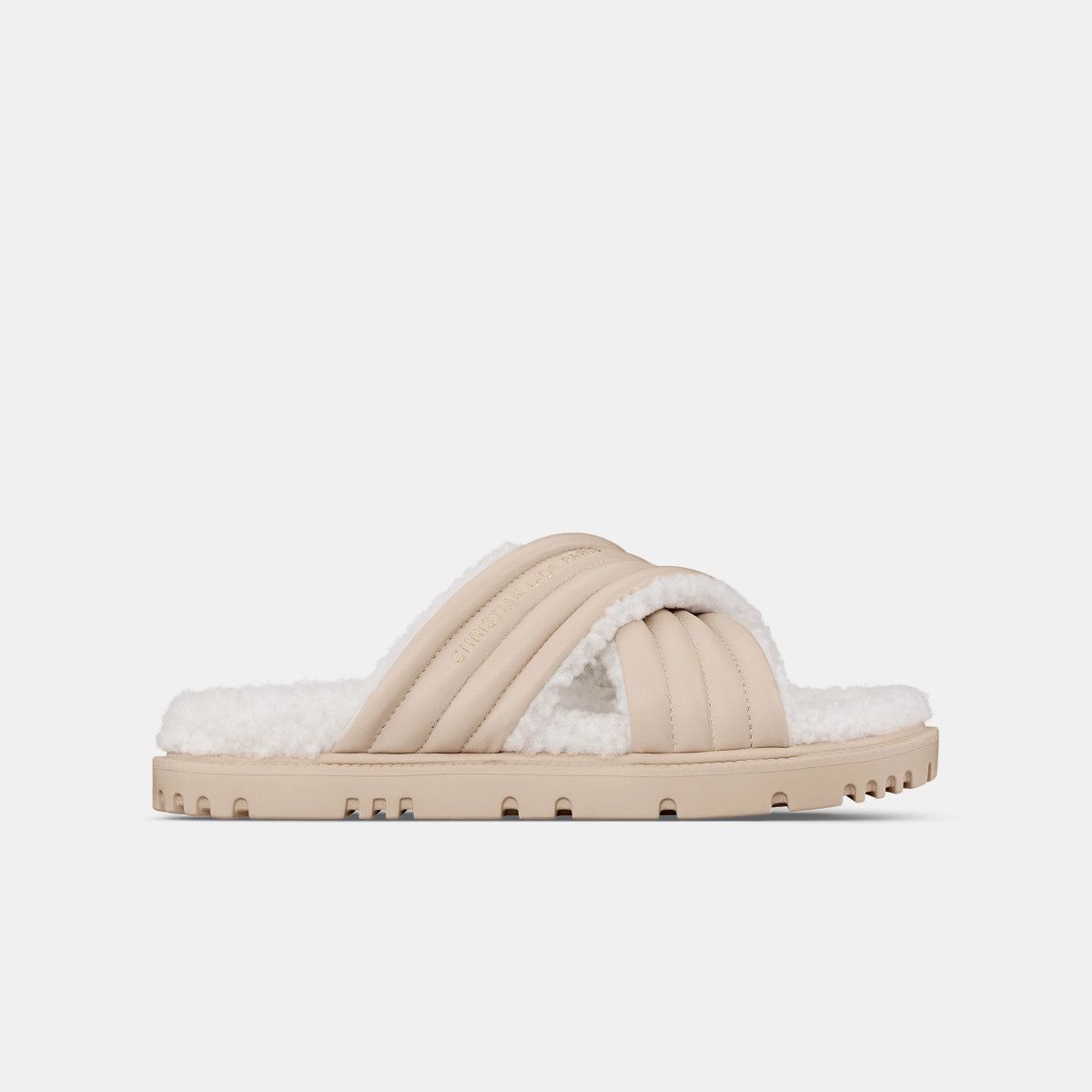 Dior o1bcso1str1224 Slide in White & Beige Size US 8 / IT 38 - 1 Thumbnail