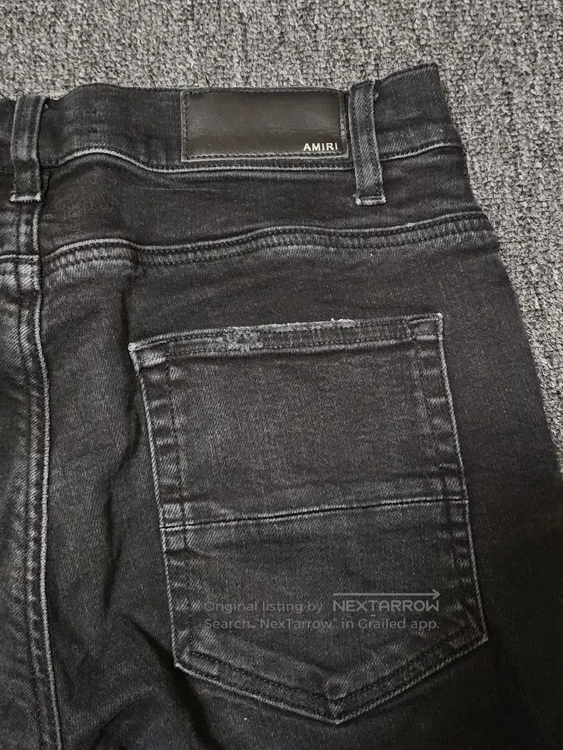 Amiri Amiri Ripped Denim Jeans Size US 31 - 5 Thumbnail