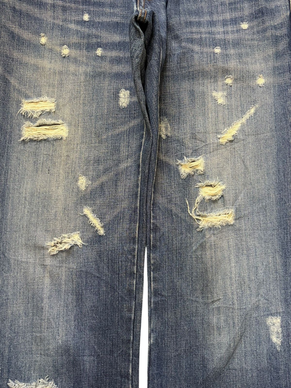 Patrick Cox Vintage Patrick Cox Wannabe Faded Wash Distress Jeans Size US 32 / EU 48 - 3 Thumbnail
