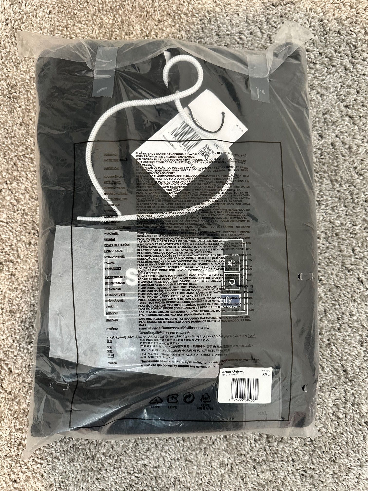 Adidas Nike Dot Swoosh Are You A Bot Exclusive Hoodie - Size XXL Size US XXL / EU 58 / 5 - 1 Thumbnail