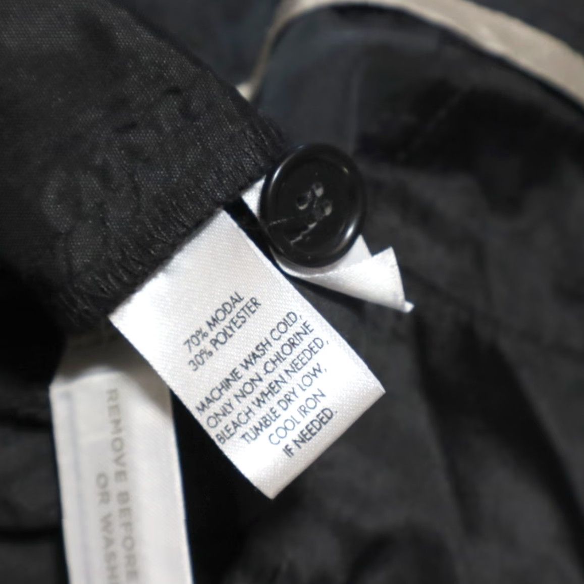 Loft Loft Marisa Low Rise Modal Microfiber Chino Pants Black Women's 6 Size 28" / US 6 / IT 42 - 7 Thumbnail