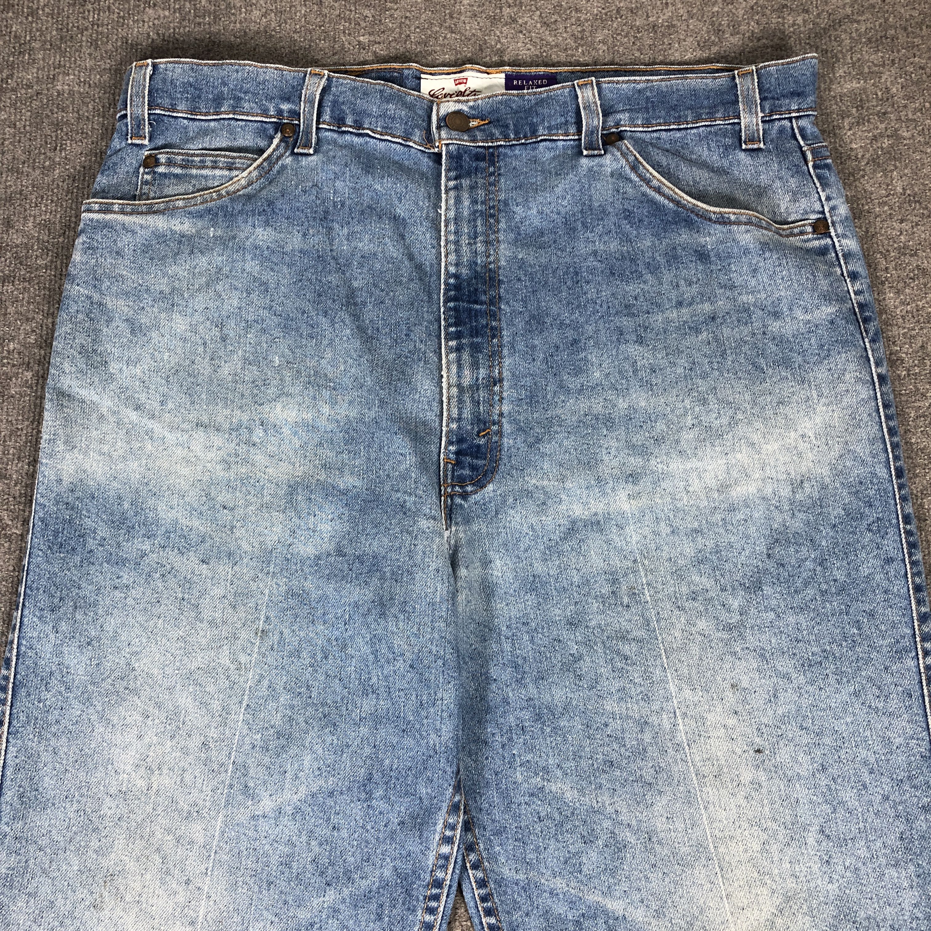Levi's × Vintage Womens 90s Vintage Levis 540 Jeans Relaxed Fit L887W Size 39" - 2 Thumbnail