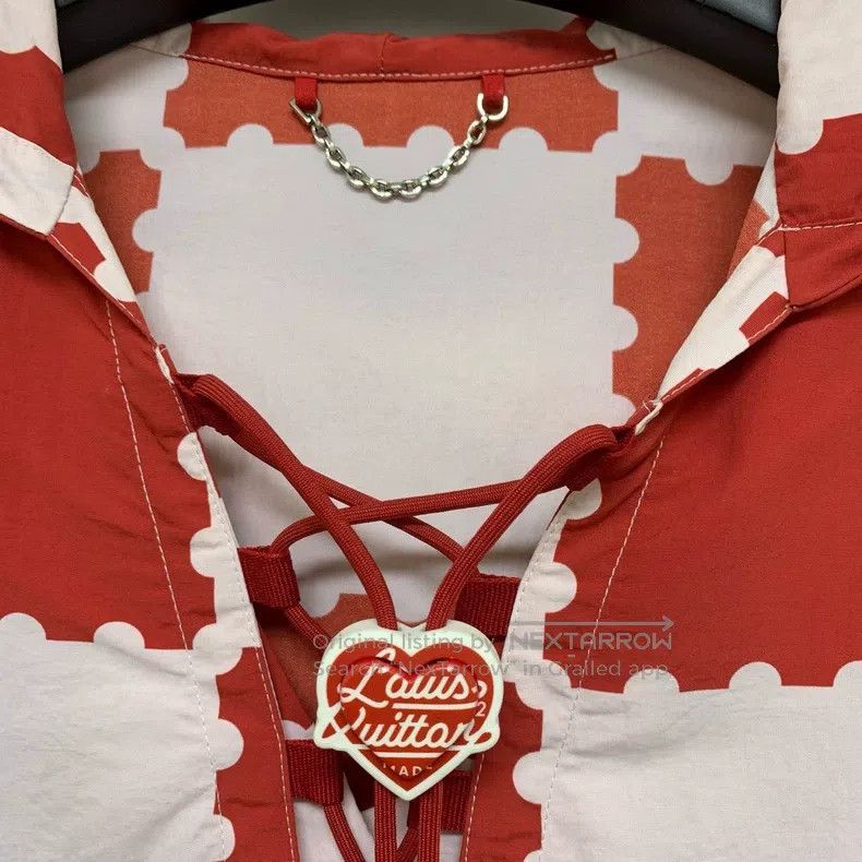 Louis Vuitton Louis Vuitton White and Red Chessboard Dash jacket Size US S / EU 44-46 / 1 - 5 Thumbnail