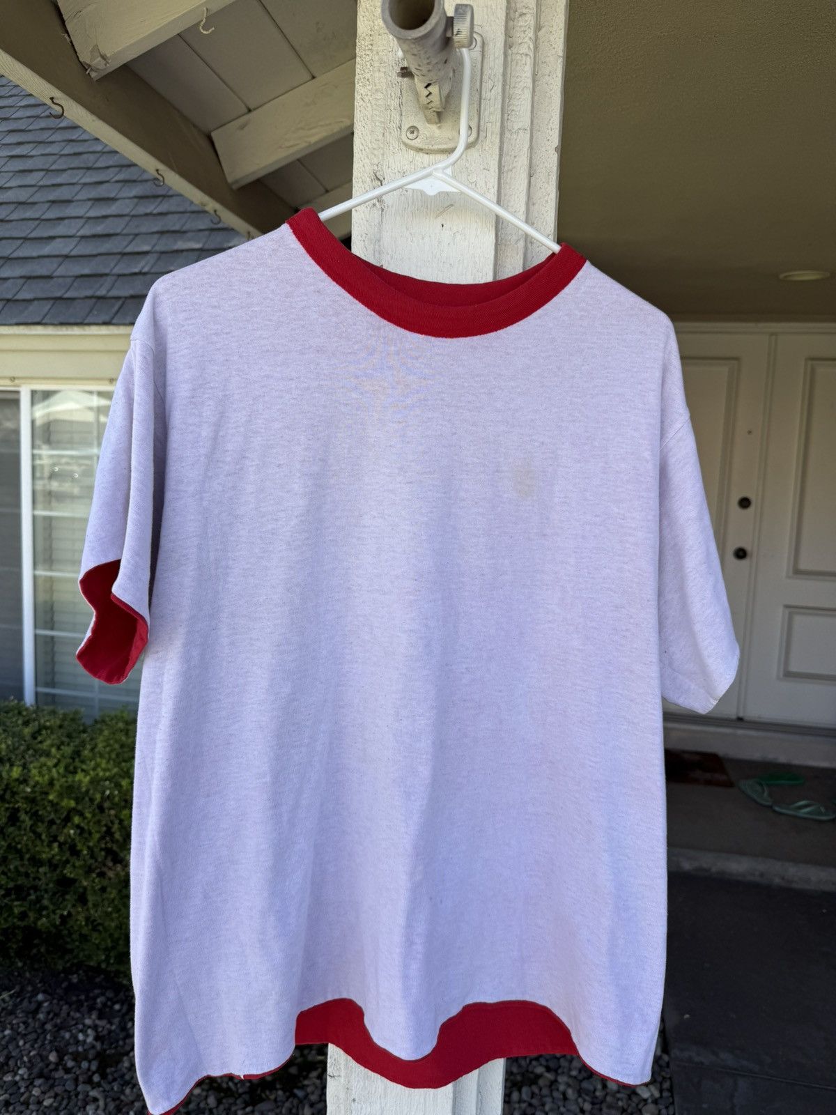 Japanese Brand × Vintage 70s/80s vintage boxy reversible basketball tee Size US L / EU 52-54 / 3 - 3 Thumbnail