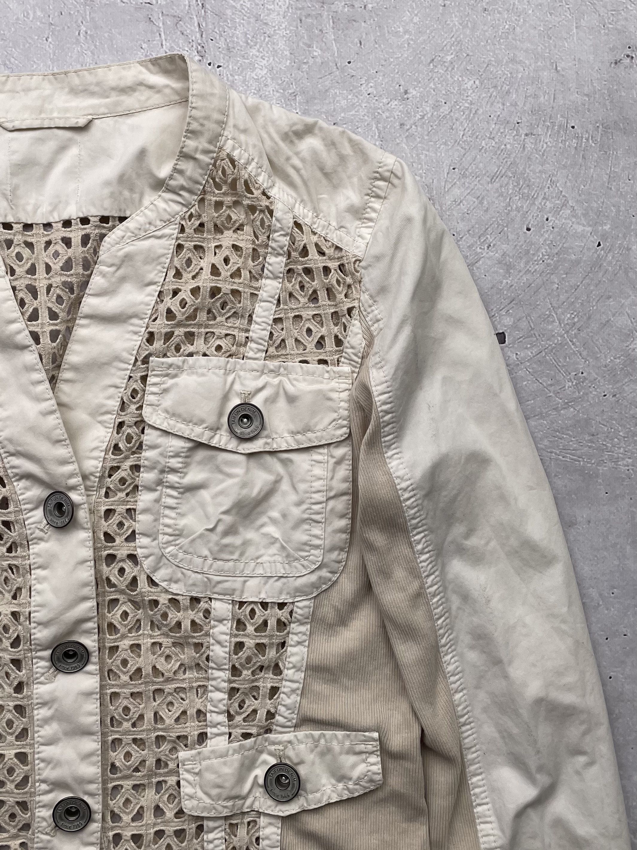 Japanese Brand × Vintage Vintage Mesh Light Jacket Size XS / US 0-2 / IT 36-38 - 3 Thumbnail