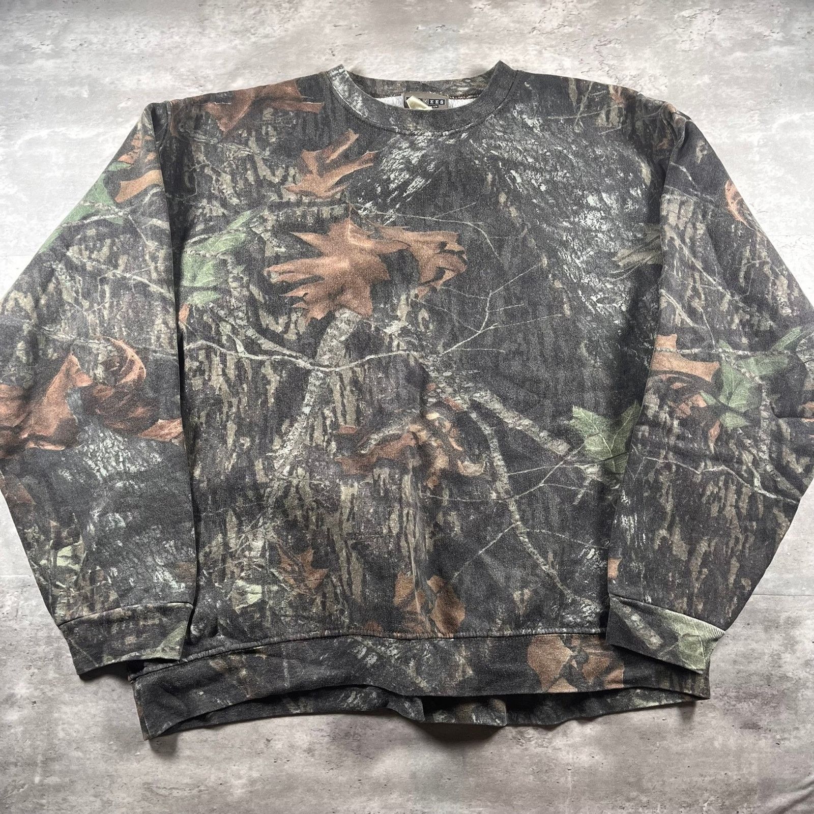Jerzees Camo heavy weight sweat shirt Size US XL / EU 56 / 4 - 1 Thumbnail