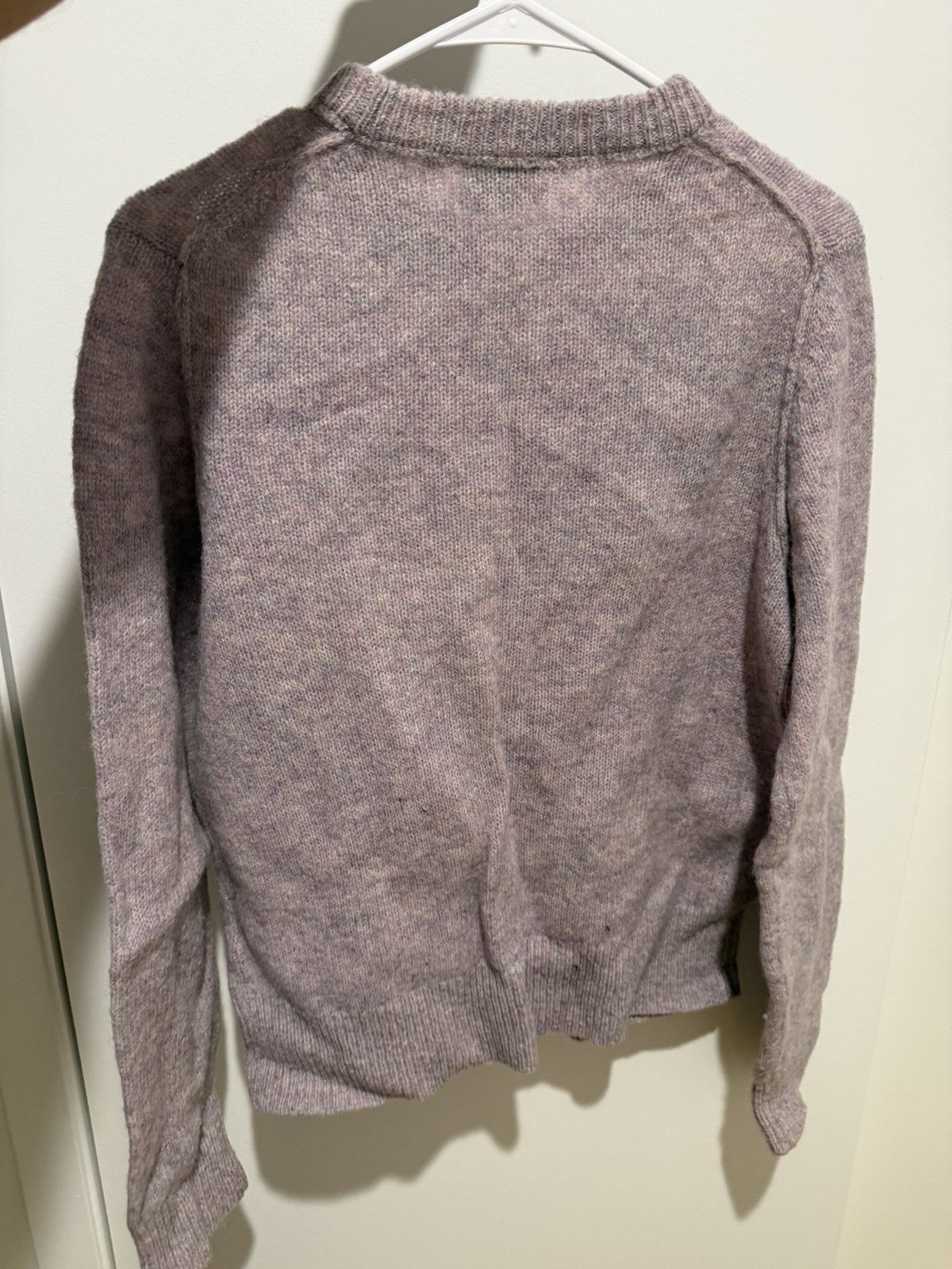 Acne Studios Acne Studios “KAI” Wool Sweater – Heathered Lilac / Mauve Size US S / EU 44-46 / 1 - 2 Thumbnail