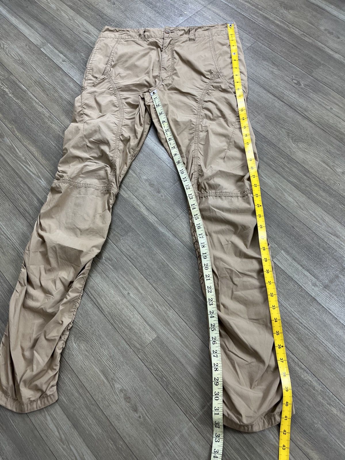Tornado Mart 2000s Tornado Mart Japan Ruched Slim Fit Pants Lgb Style Y2K Size US 31 - 16 Thumbnail