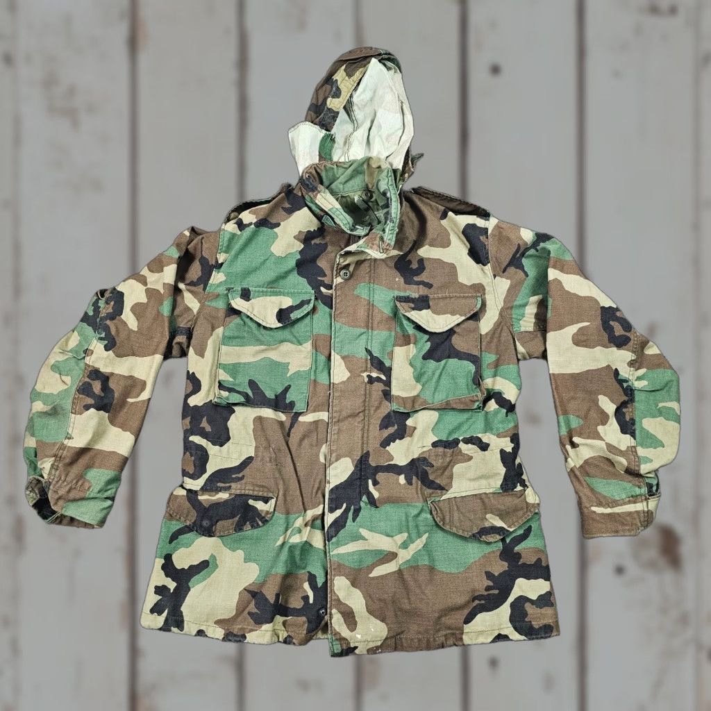 VINTAGE US Army Jacket Mens Medium M Cold Weather Field Coat