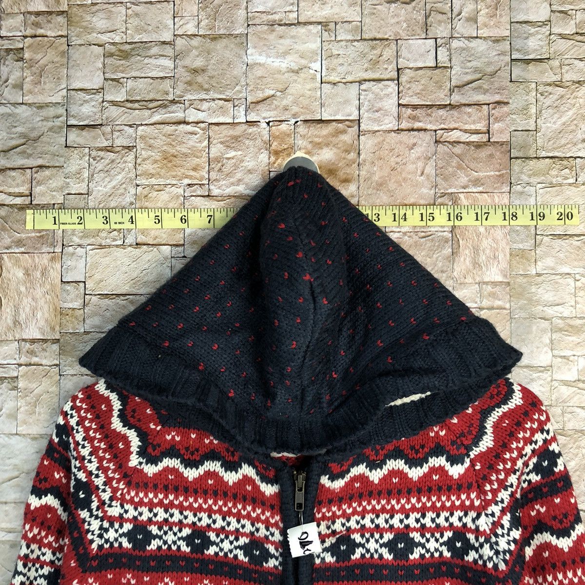 Homespun Knitwear × Japanese Brand Putietal art Dark Blue Hoodie knitwear #A270 Size L / US 10 / IT 46 - 4 Thumbnail