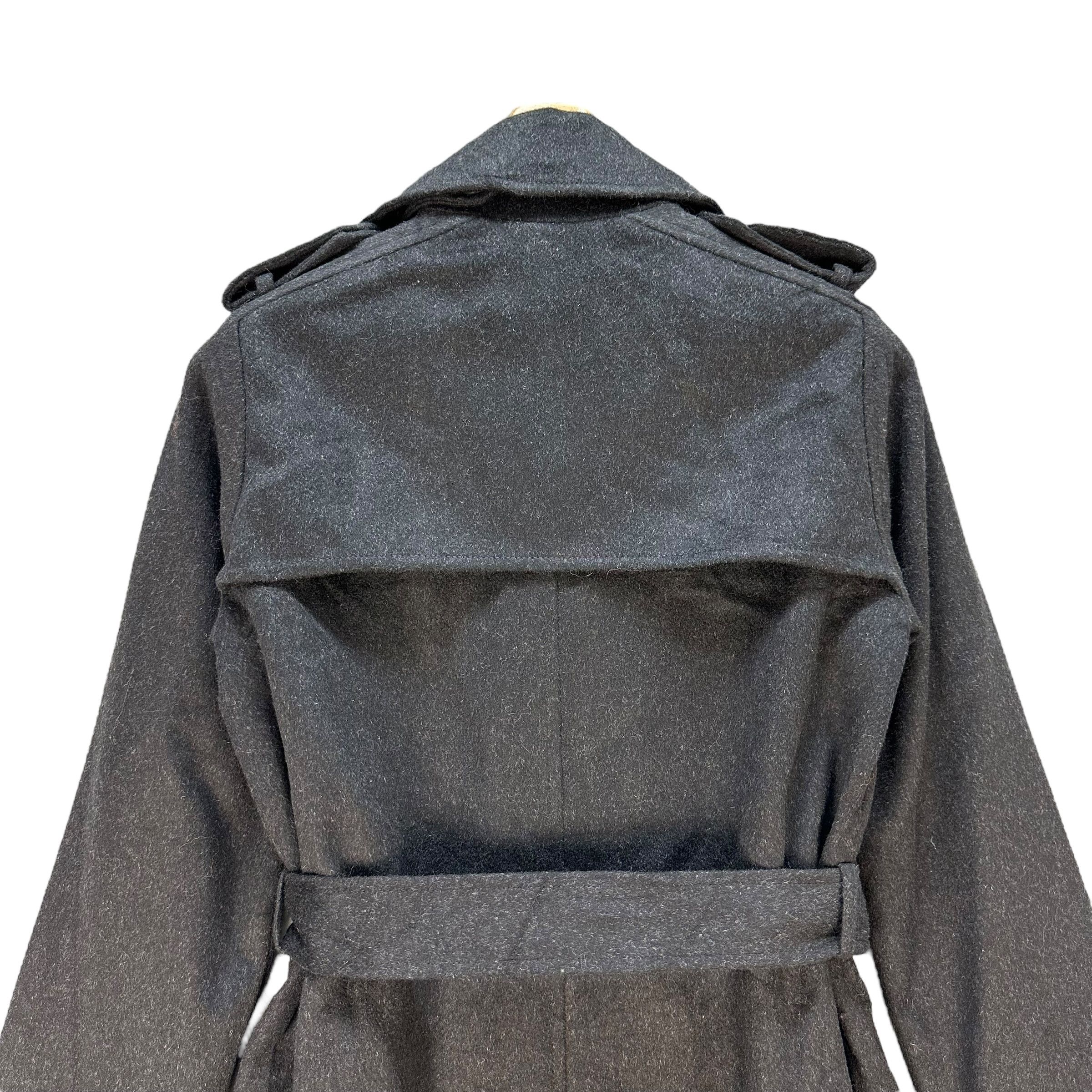 A.P.C. A.P.C. Wool Blend Double Breasted Trench Coat #A80-1925 Size XS / US 0-2 / IT 36-38 - 12 Thumbnail