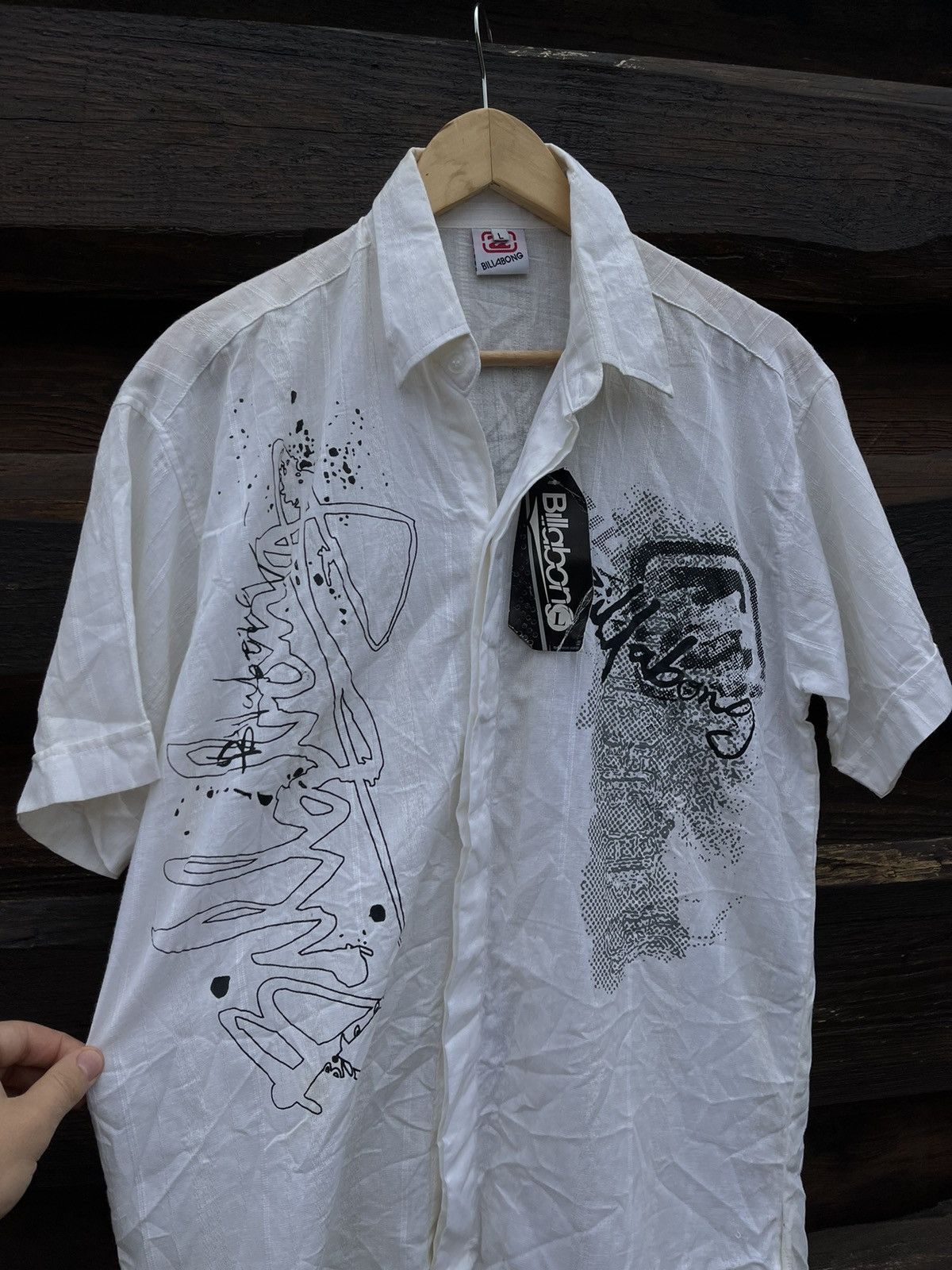 Billabong New with tags 90’s Billabong vintage graffiti shirt Size US L / EU 52-54 / 3 - 3 Thumbnail
